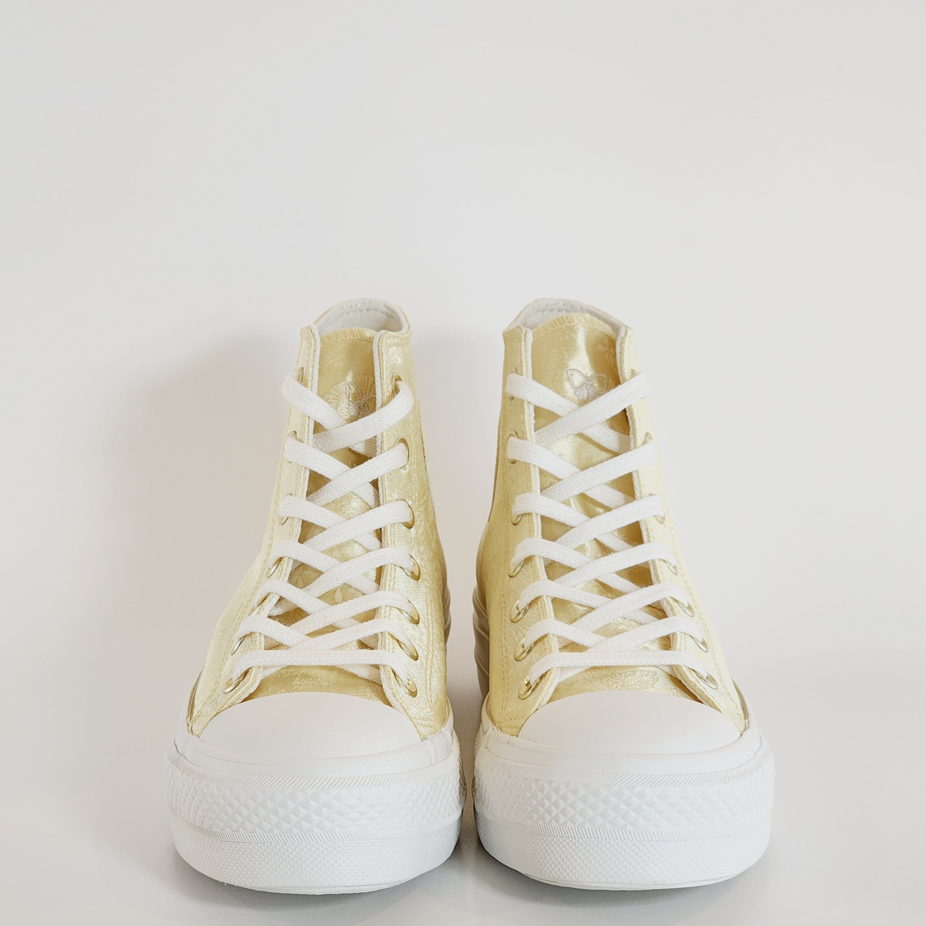 Converse CTAS Lift Hi Golden Butterfly Women's Platform Sneakers A06829C NWT