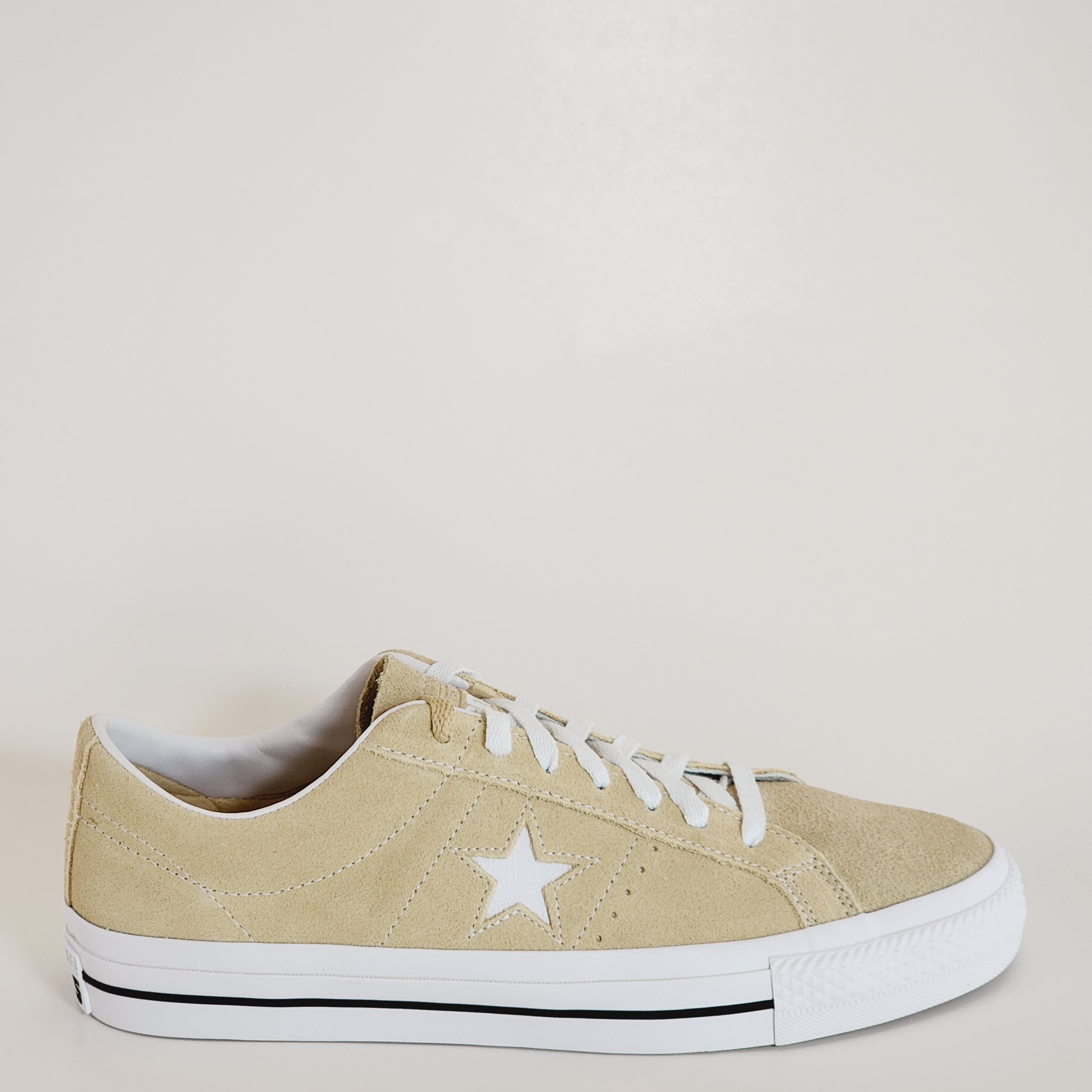 Converse One Star Pro Ox Oat Milk/White/Black Unisex Sneakers A04155C NWT