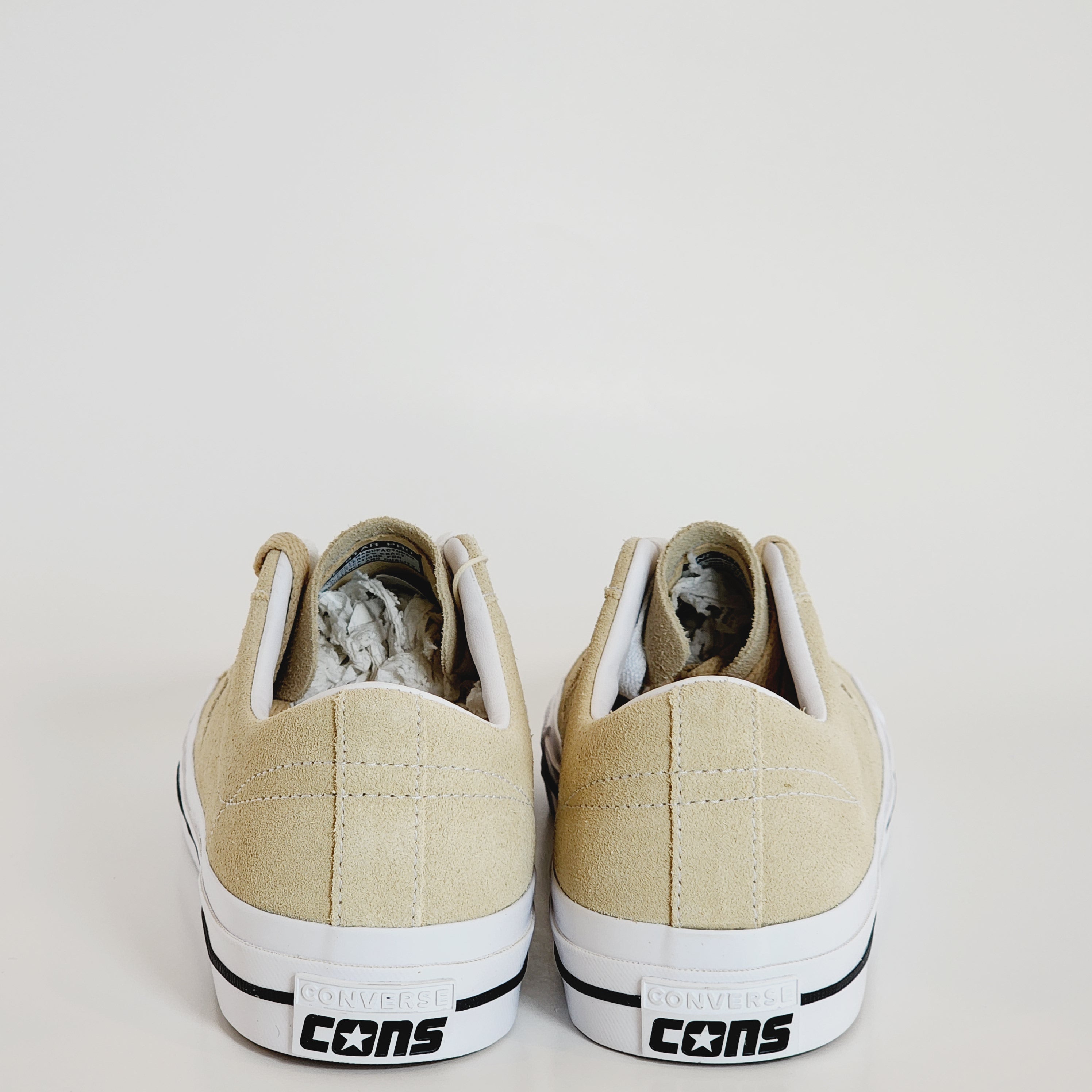 Converse One Star Pro Ox Oat Milk/White/Black Unisex Sneakers A04155C NWT