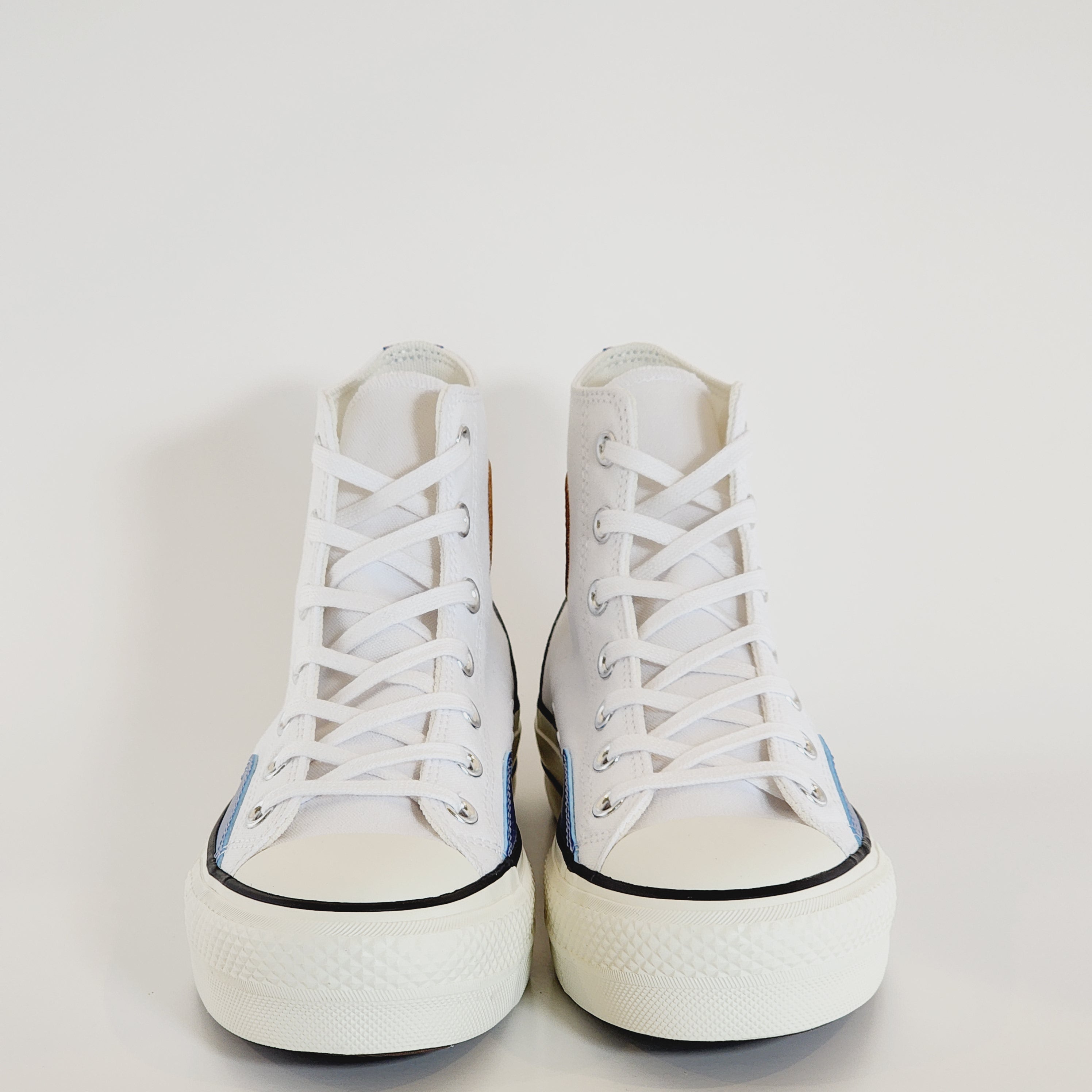 Converse CTAS Lift Hi Chrome Overlays Women's Platform Sneakers A09797C NWT