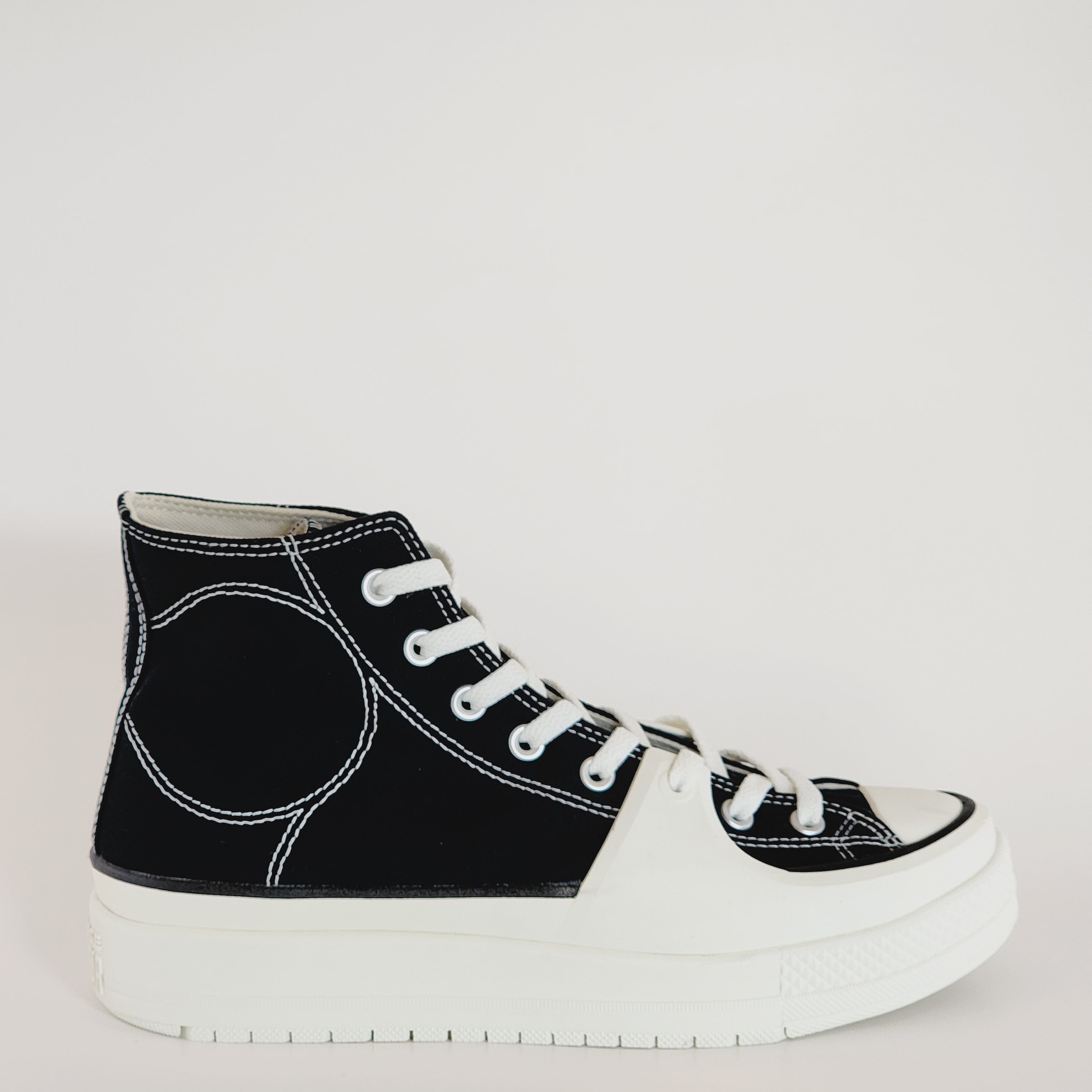 Converse CTAS Construct Black/Vintage White/Egret Sneakers A05094C NWT