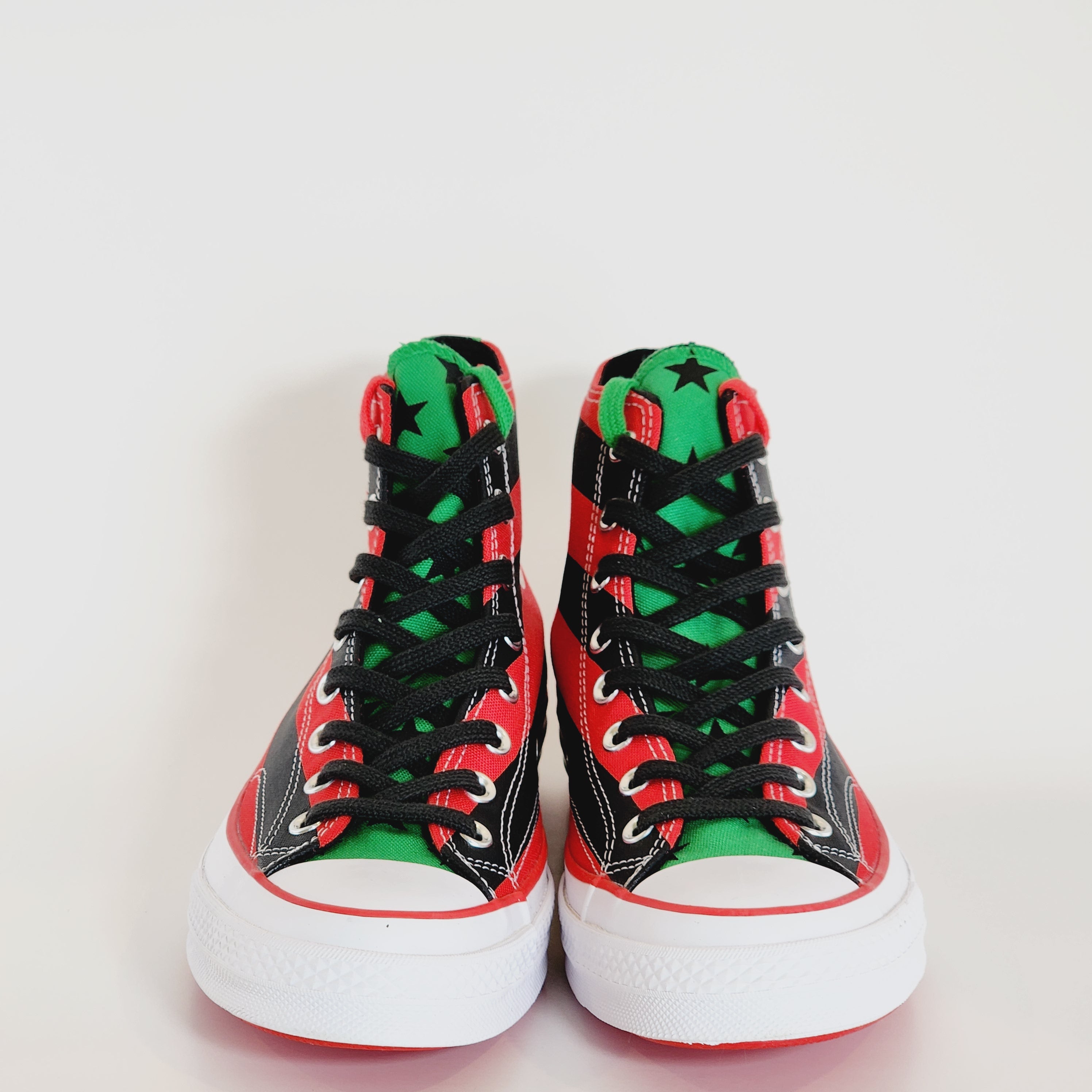 Converse X Denim Tears Chuck 70 Hi Pan-African Flag Sneakers 169890C NWT