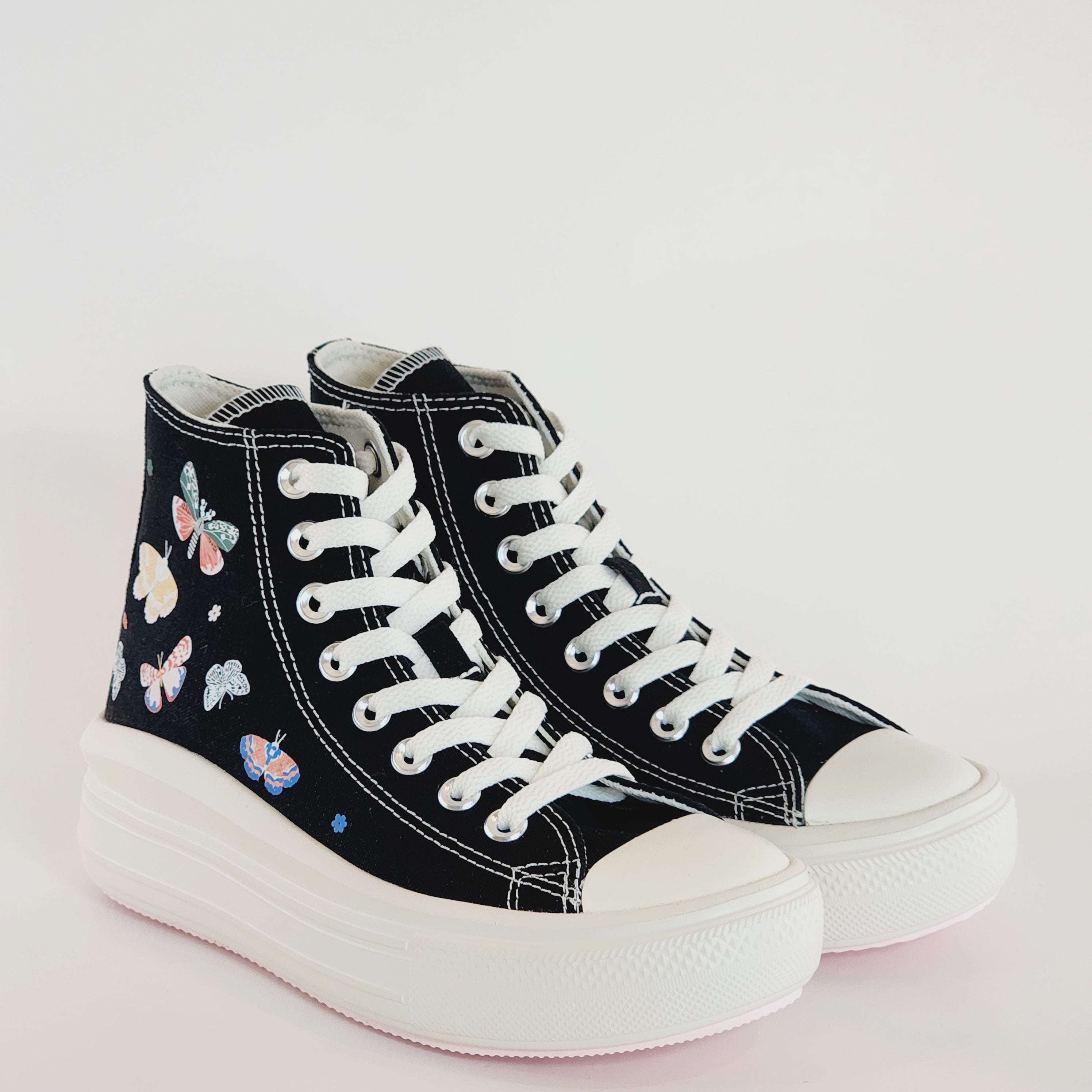 Converse CTAS Move Hi Butterfly Wings Women's Platform Sneakers A05994C NWT