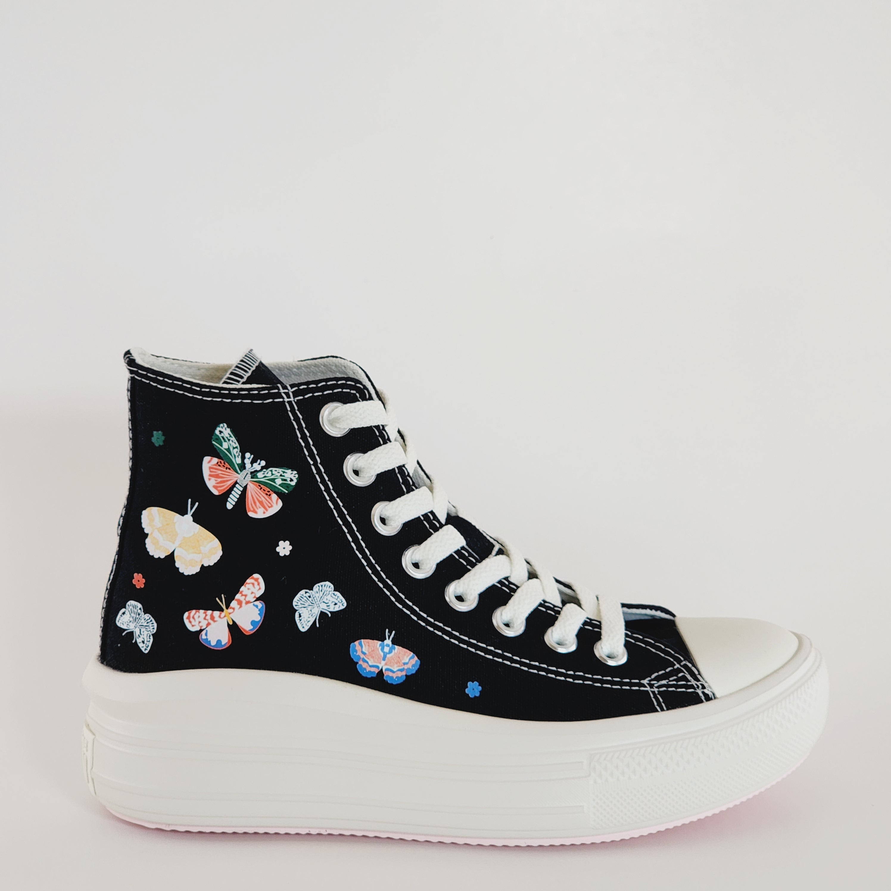 Converse CTAS Move Hi Butterfly Wings Women's Platform Sneakers A05994C NWT