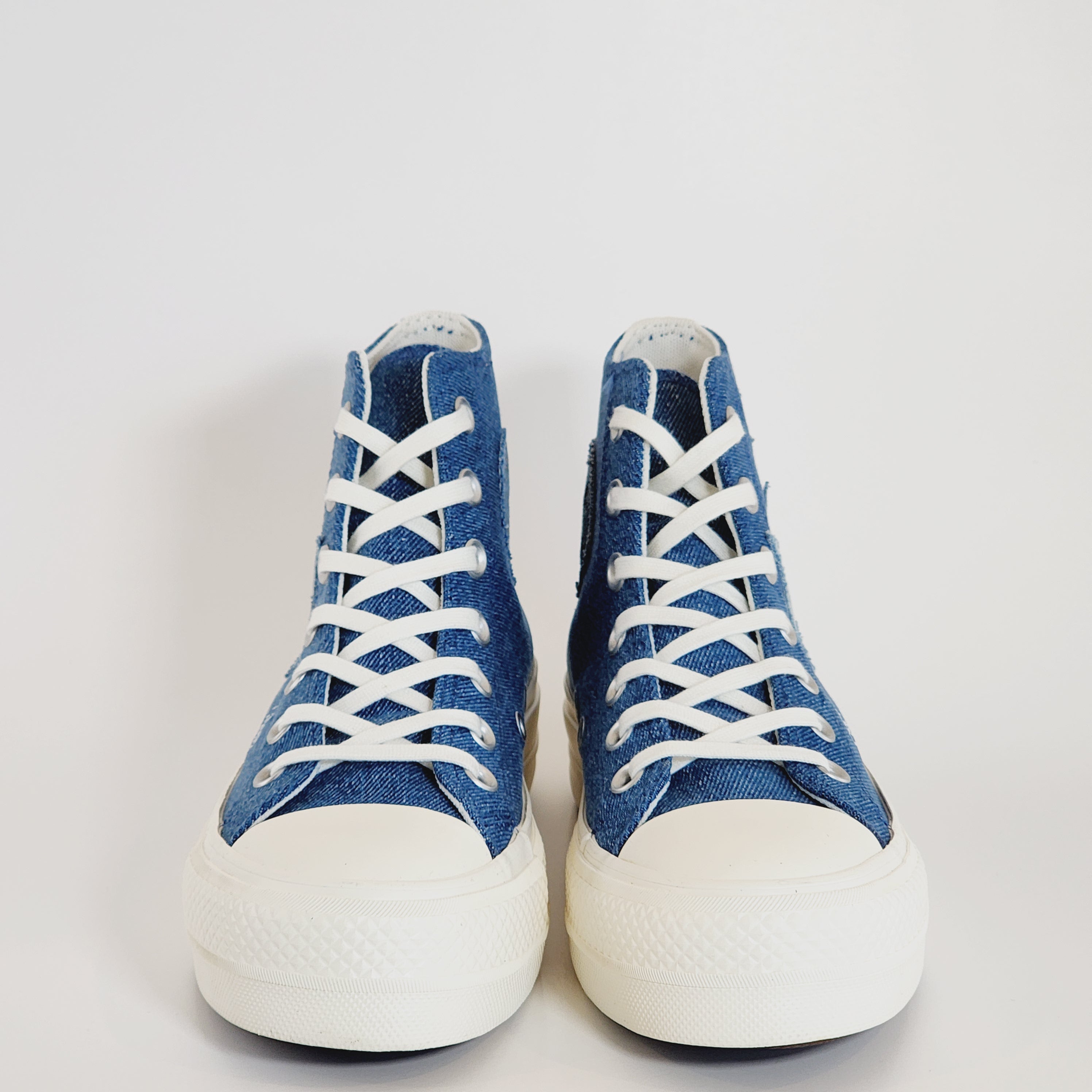 Converse CTAS Lift Hi Denim Navy/Egret Women's Platform Sneakers A12045C NWT