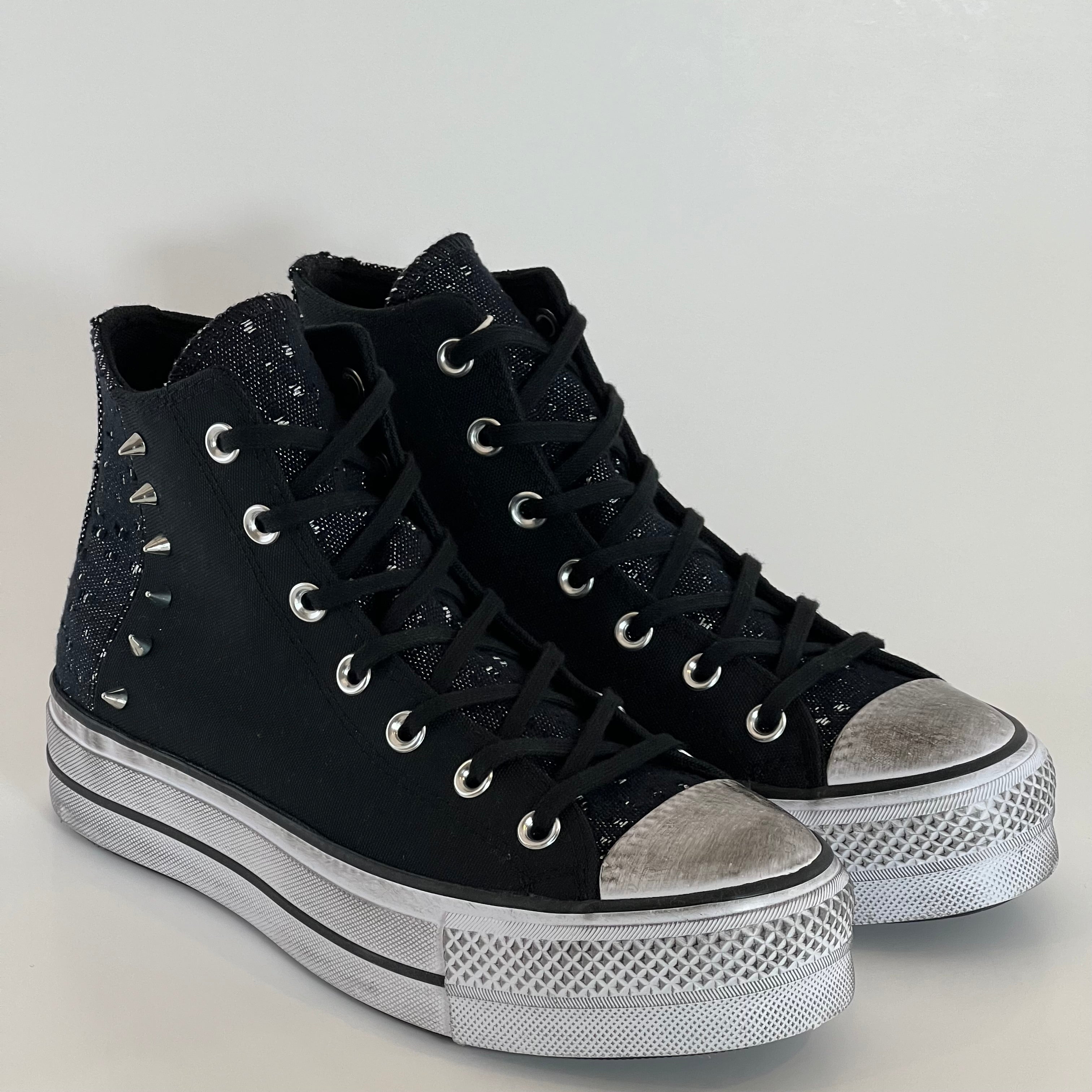 Converse CTAS Hi Lift Studded Women's Platform Sneakers A06450C NWT