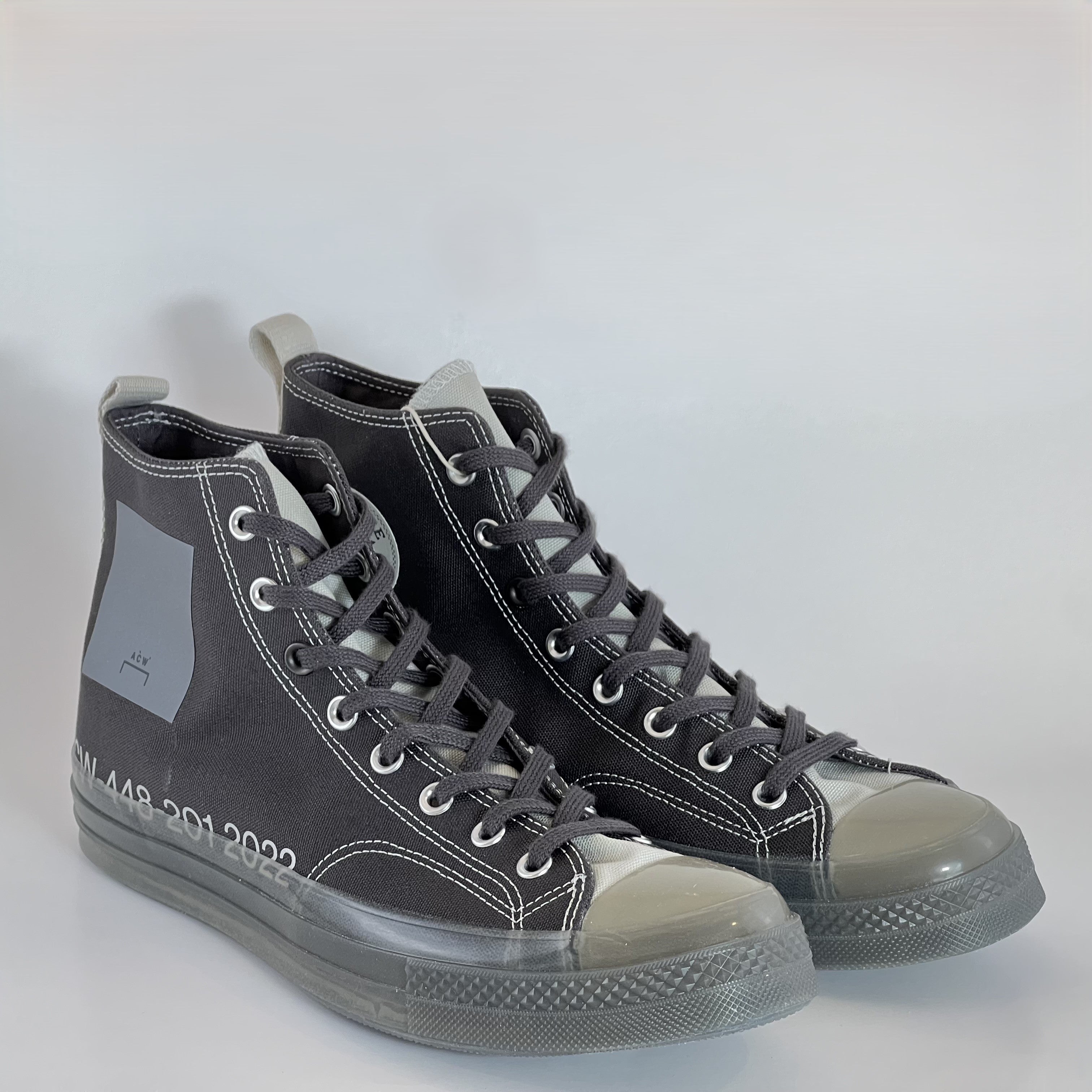 Converse X A-Cold-Wall Chuck 70 Hi Pavement/Silver Birch Sneakers A02277C NWT