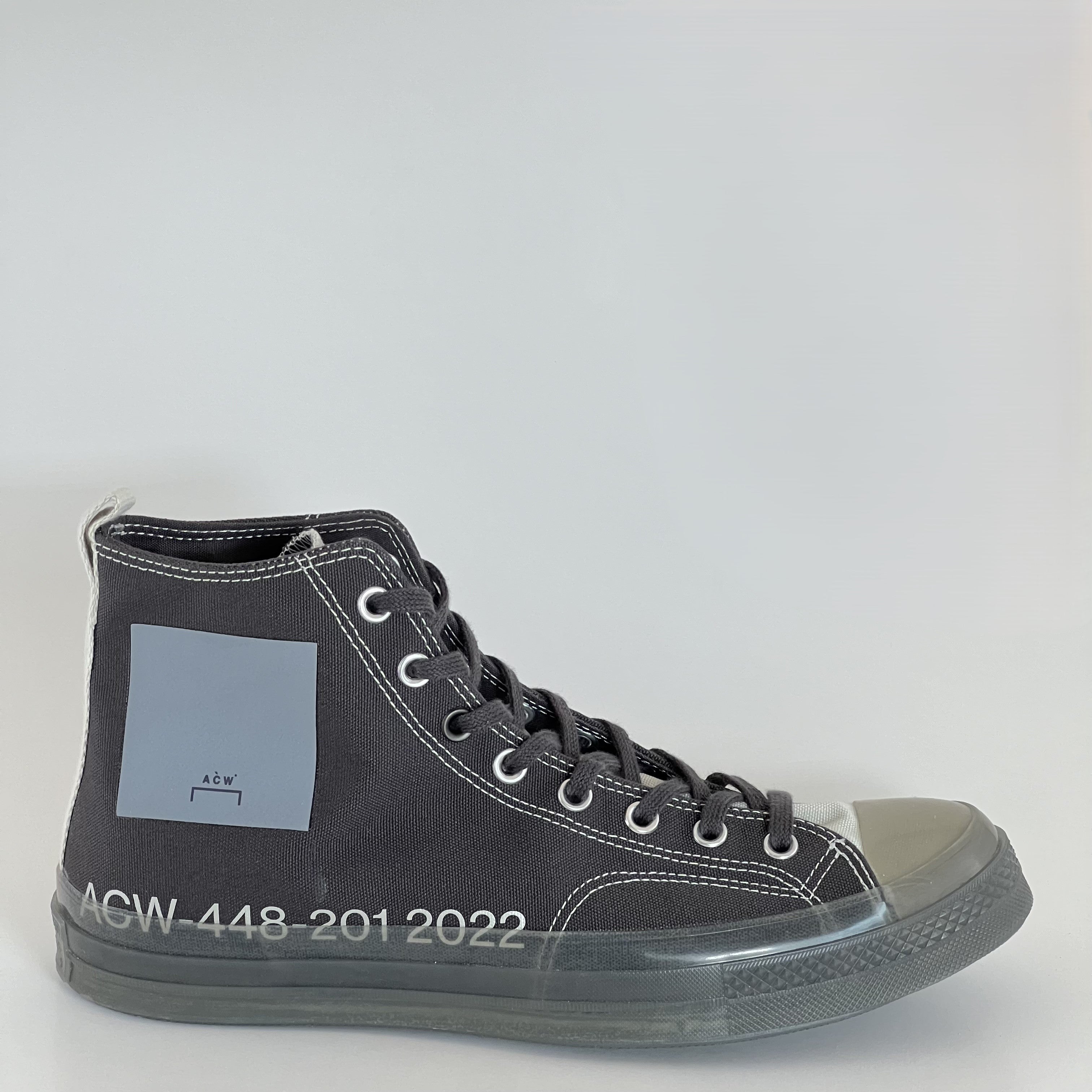 Converse X A-Cold-Wall Chuck 70 Hi Pavement/Silver Birch Sneakers A02277C NWT