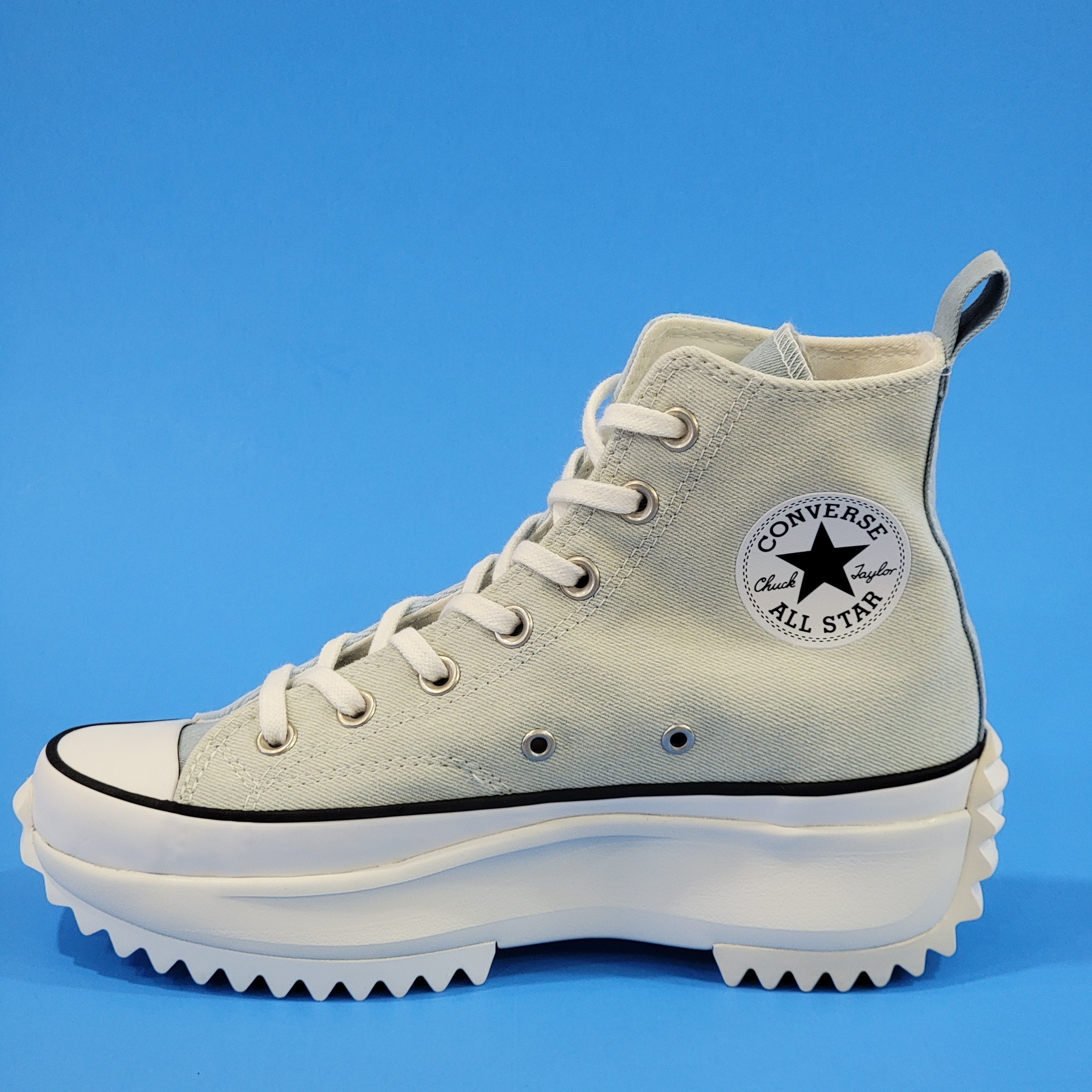 Converse Run Star Hike High 'Summer Denim' Platform Sneakers 171894C NWT