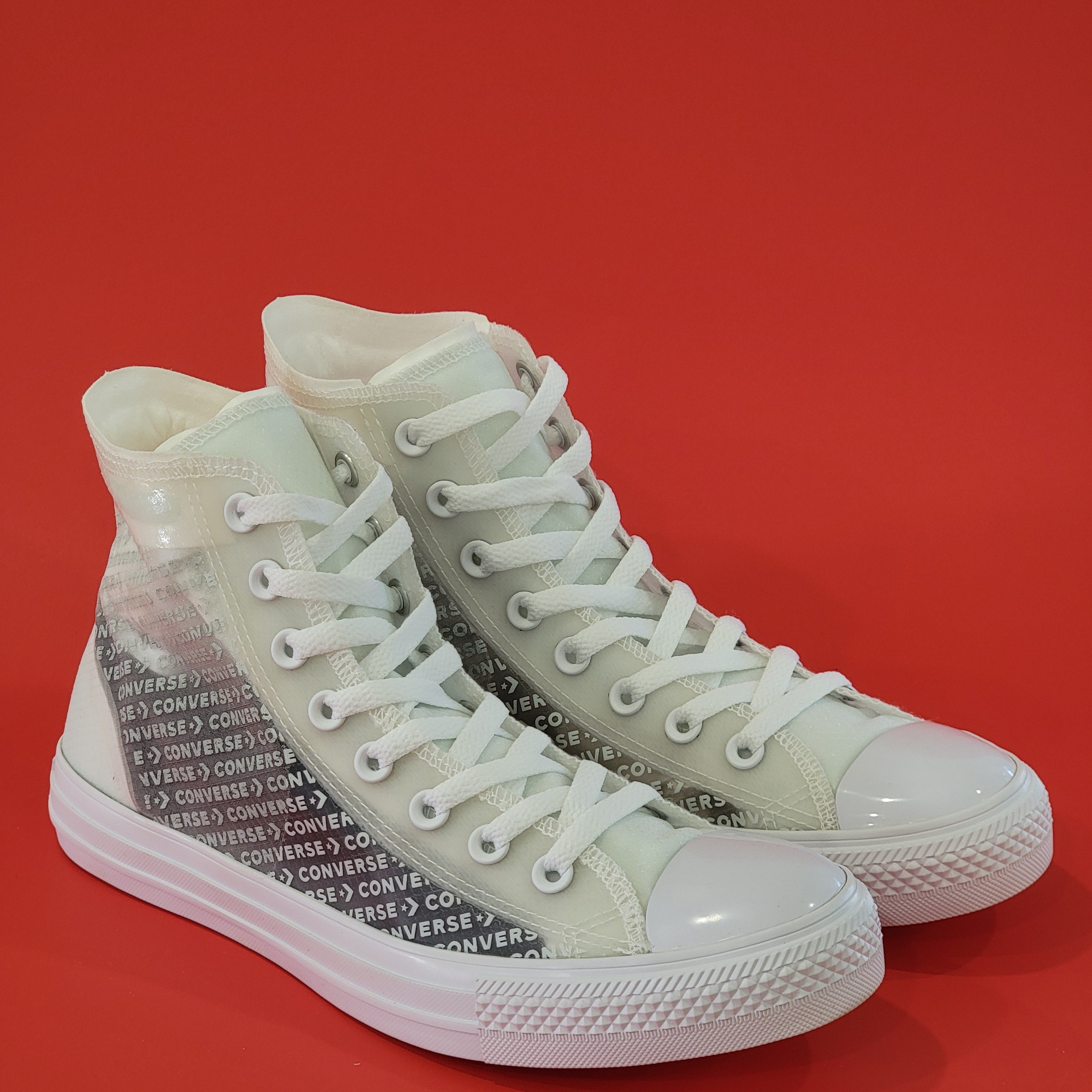 Converse CTAS High Top 'Translucent' Sneakers 165609C NWT