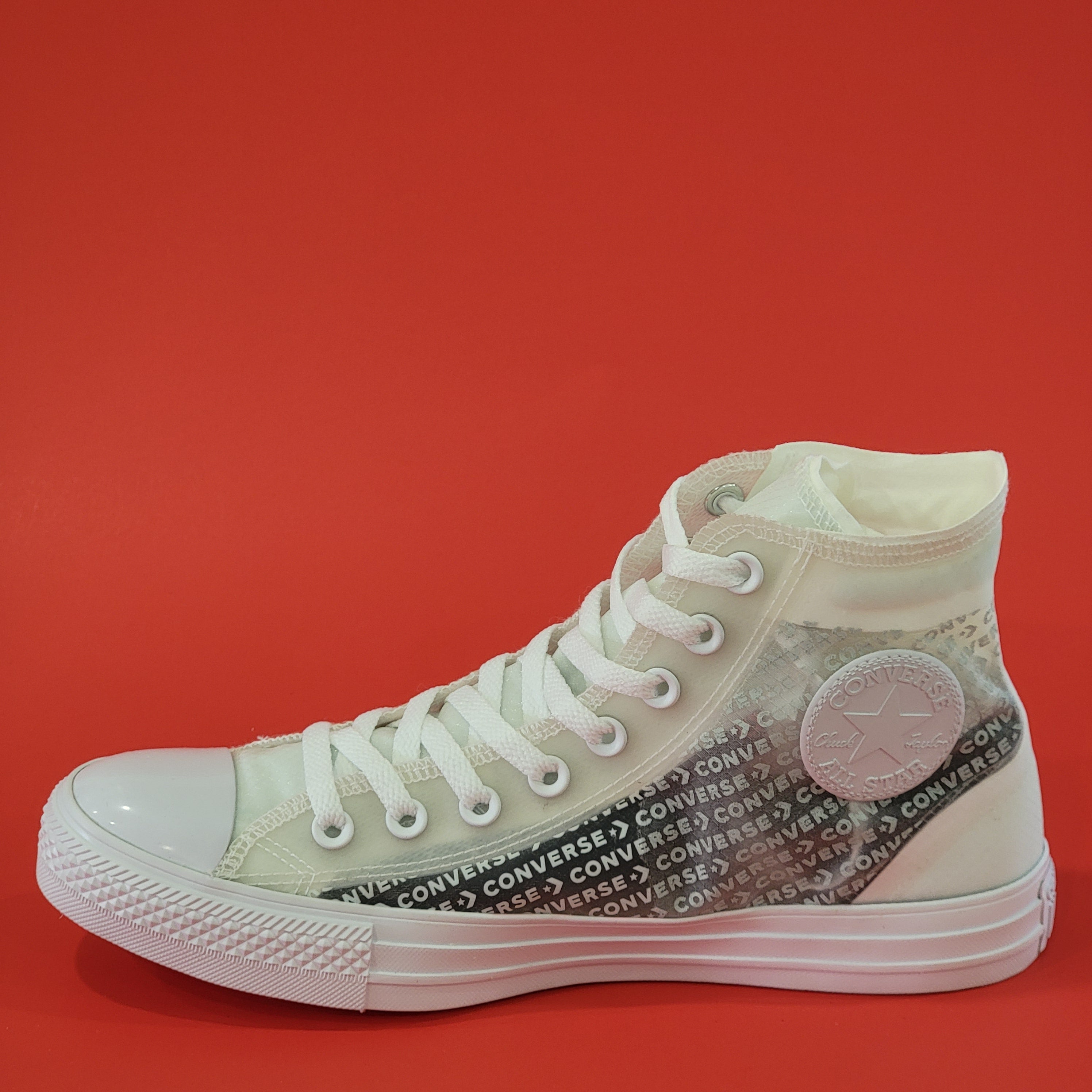 Converse CTAS High Top 'Translucent' Sneakers 165609C NWT