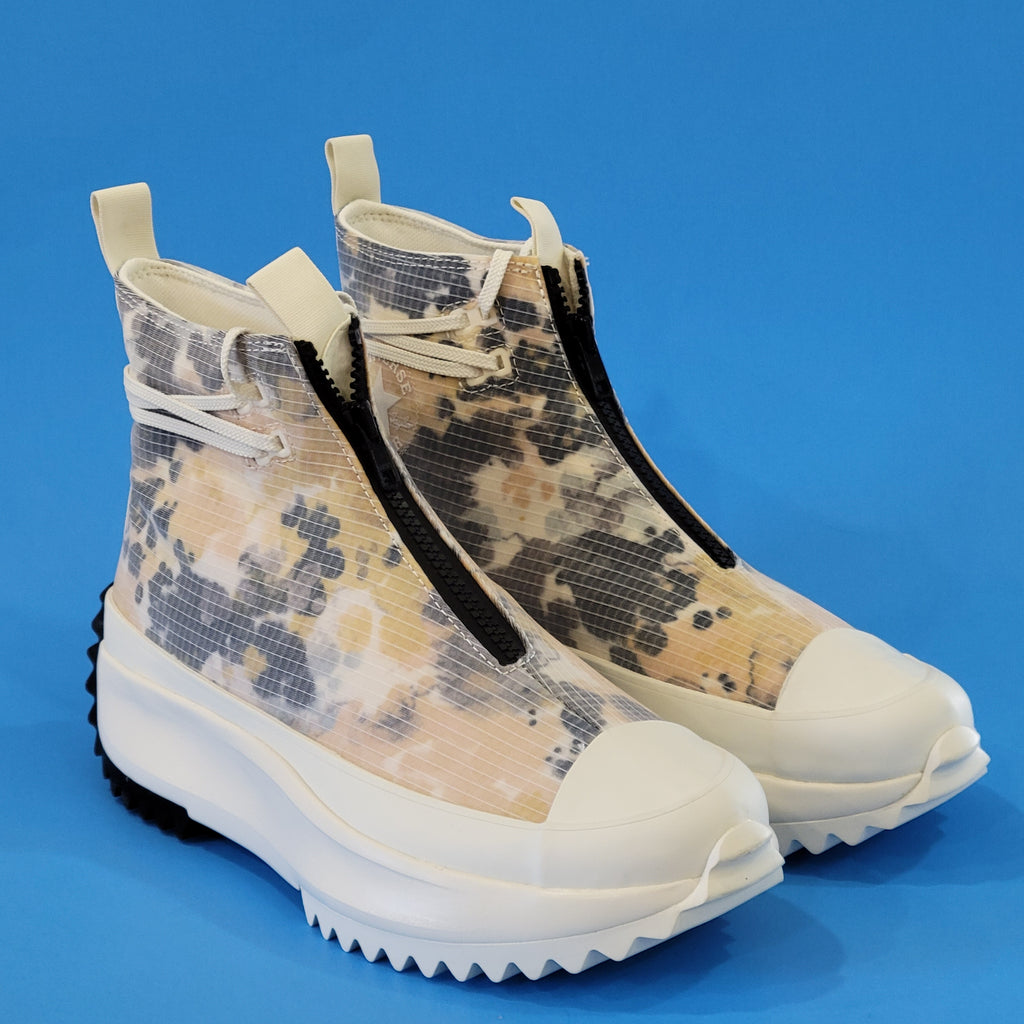 Converse Unisex Run Star Hike Hi Egret/White/Black WASHED FLORALS 170776C Converse Unisex Run Star Hike Hi Egret/White/Black  main image 3