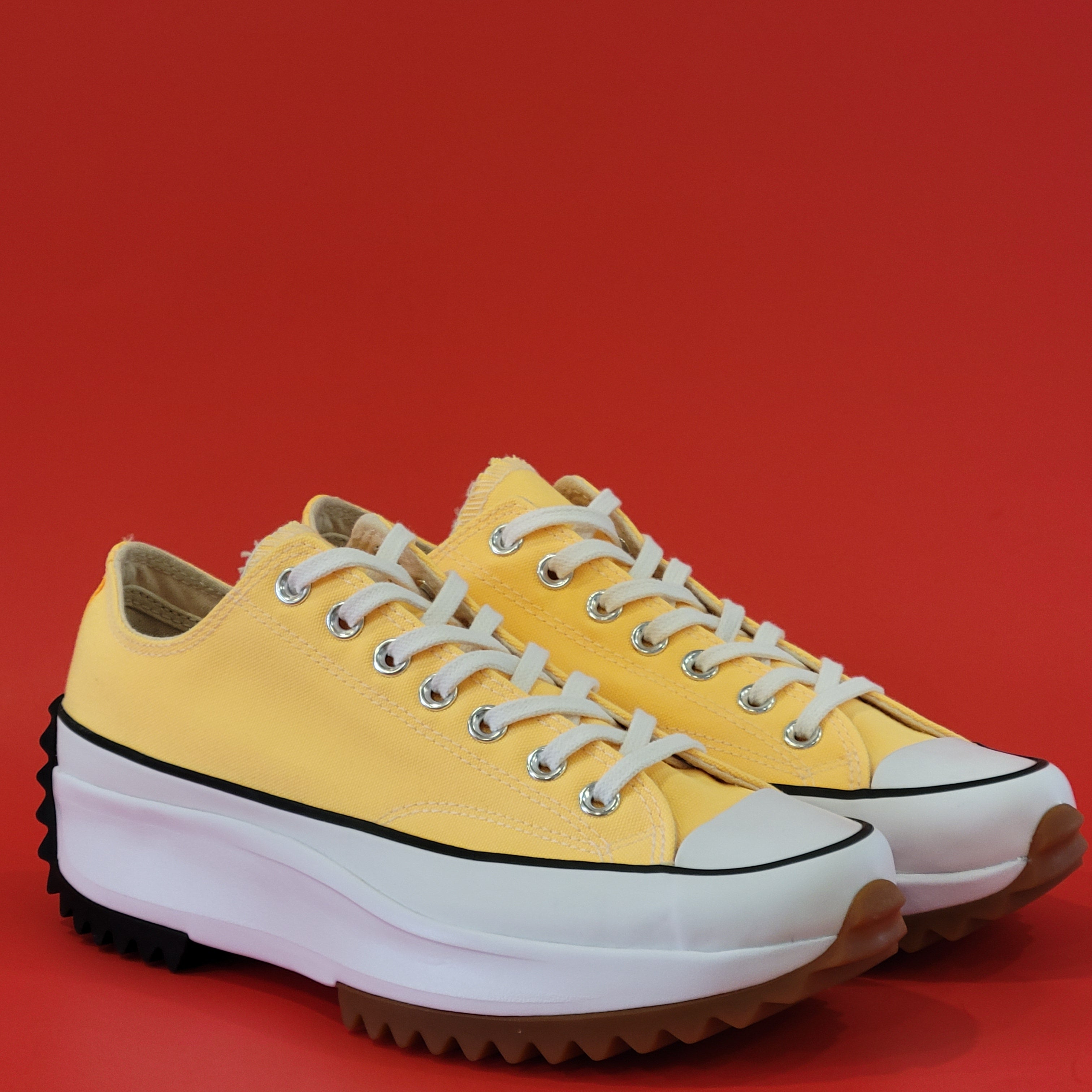 Converse Run Star Hike Low 'Citron Pulse' Platform Sneakers 170778C NWT