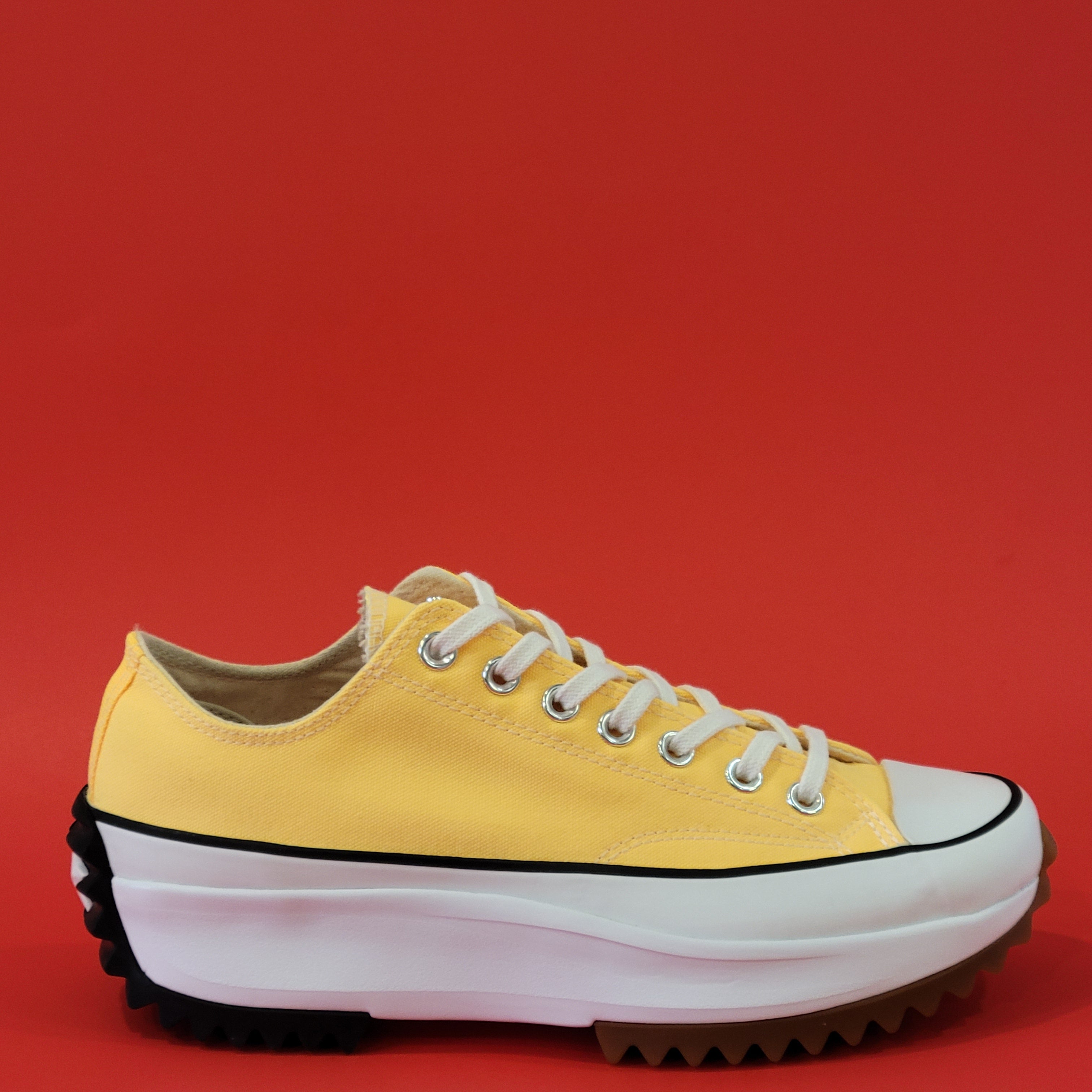 Converse Run Star Hike Low 'Citron Pulse' Platform Sneakers 170778C NWT