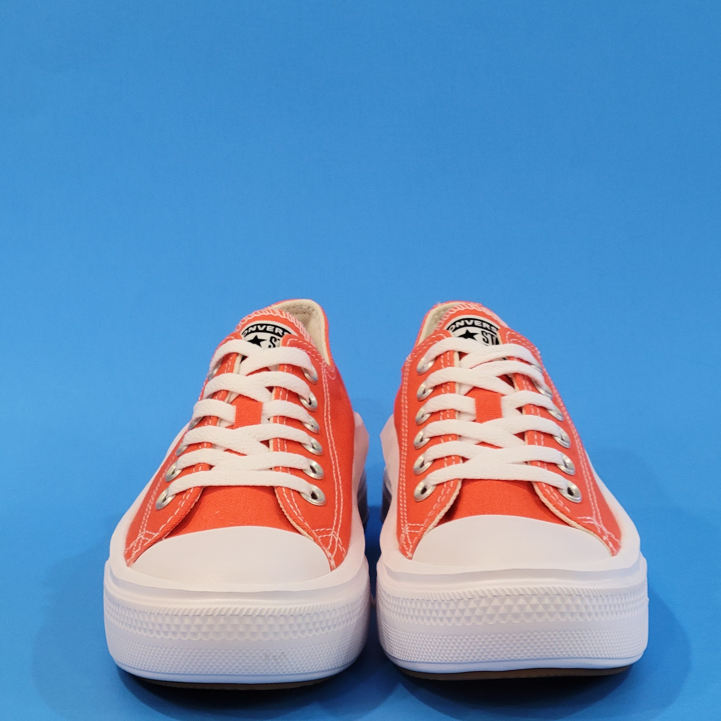 Converse All Star Move Low 'Bright Poppy' Women's Platform Sneakers 570774C NWT