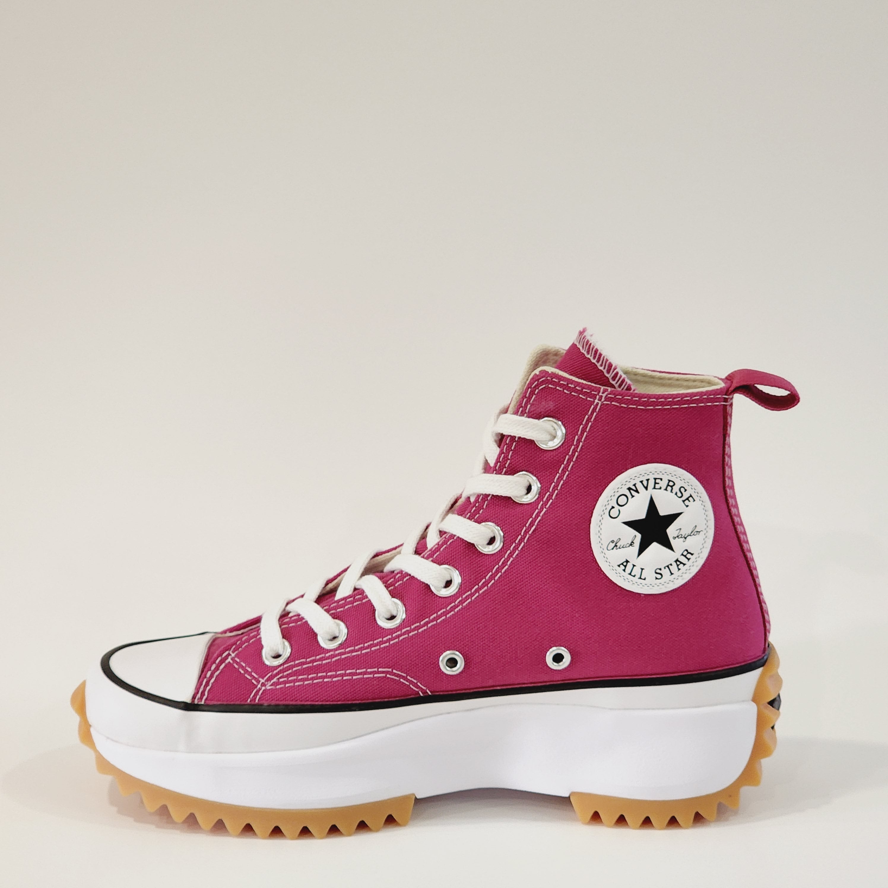 Converse Run Star Hike Hi 'Midnight Hibiscus' Pink Platform Sneakers 172362C NWT