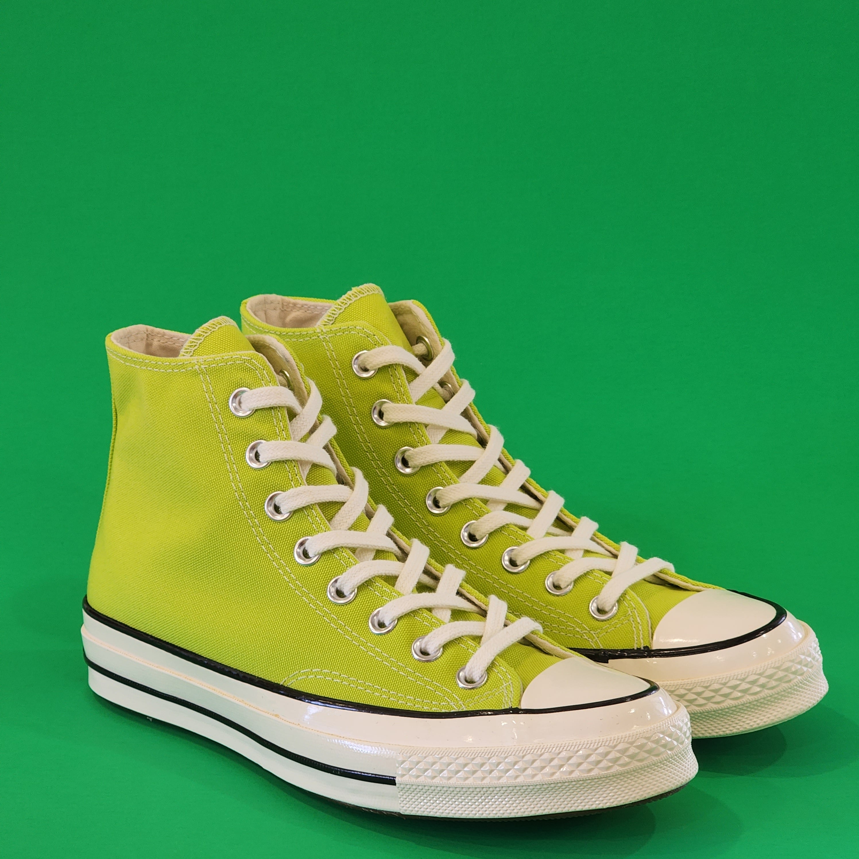 Converse Chuck 70 Hi 'Lime Twist' Green Unisex Sneakers 172141C NWT