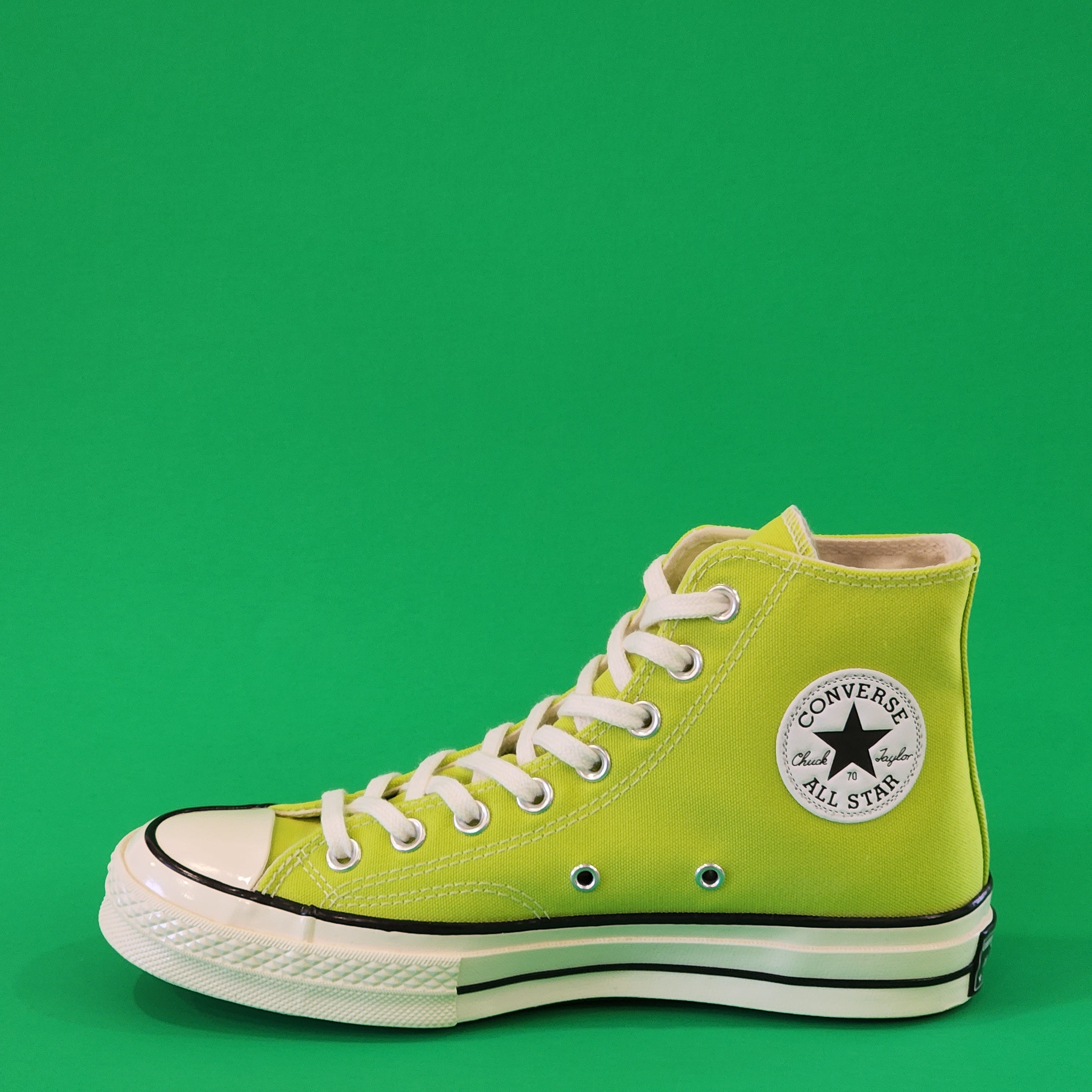 Converse Chuck 70 Hi 'Lime Twist' Green Unisex Sneakers 172141C NWT