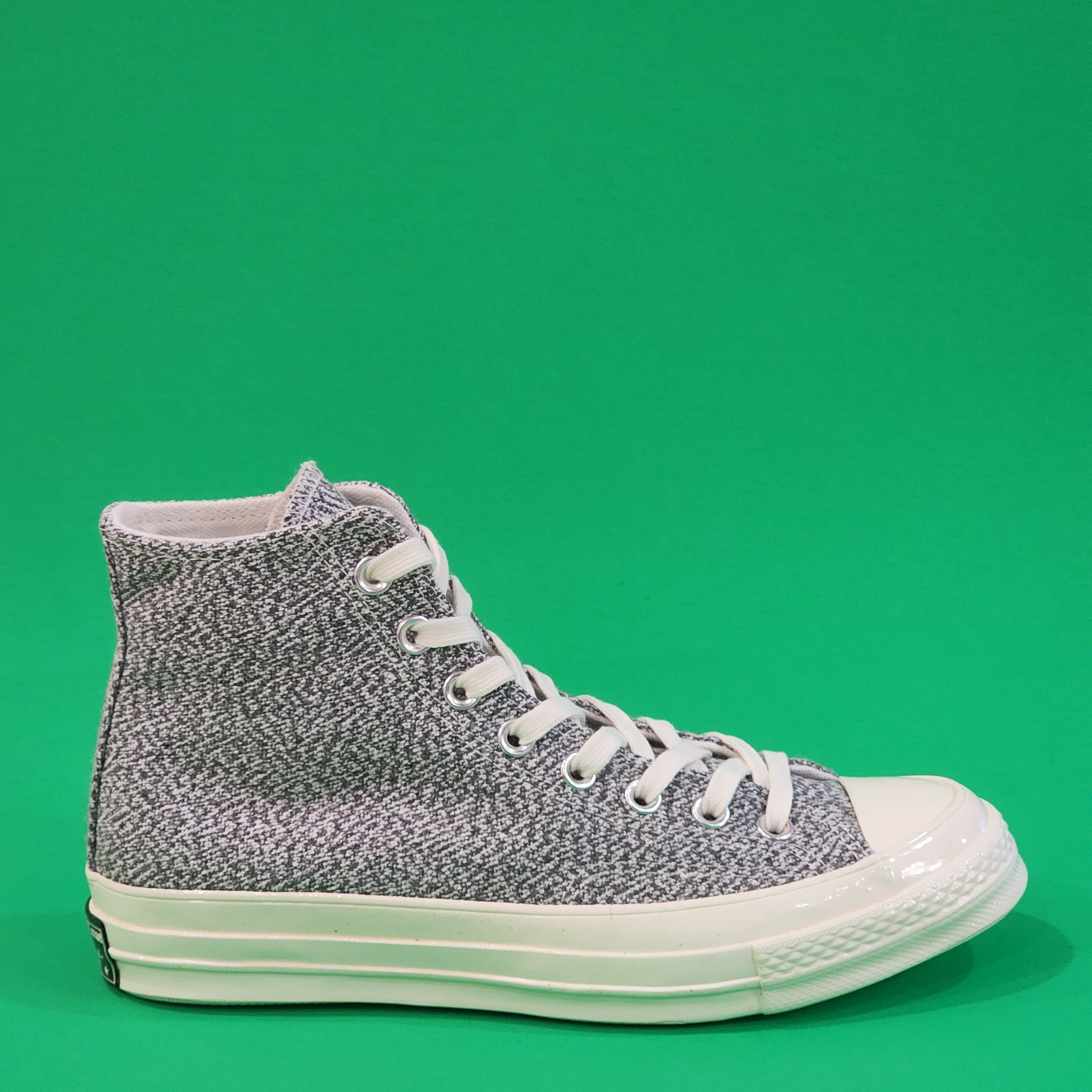 Converse Chuck 70 Hi Renew Cotton Gray Unisex Sneakers 166702C NWT