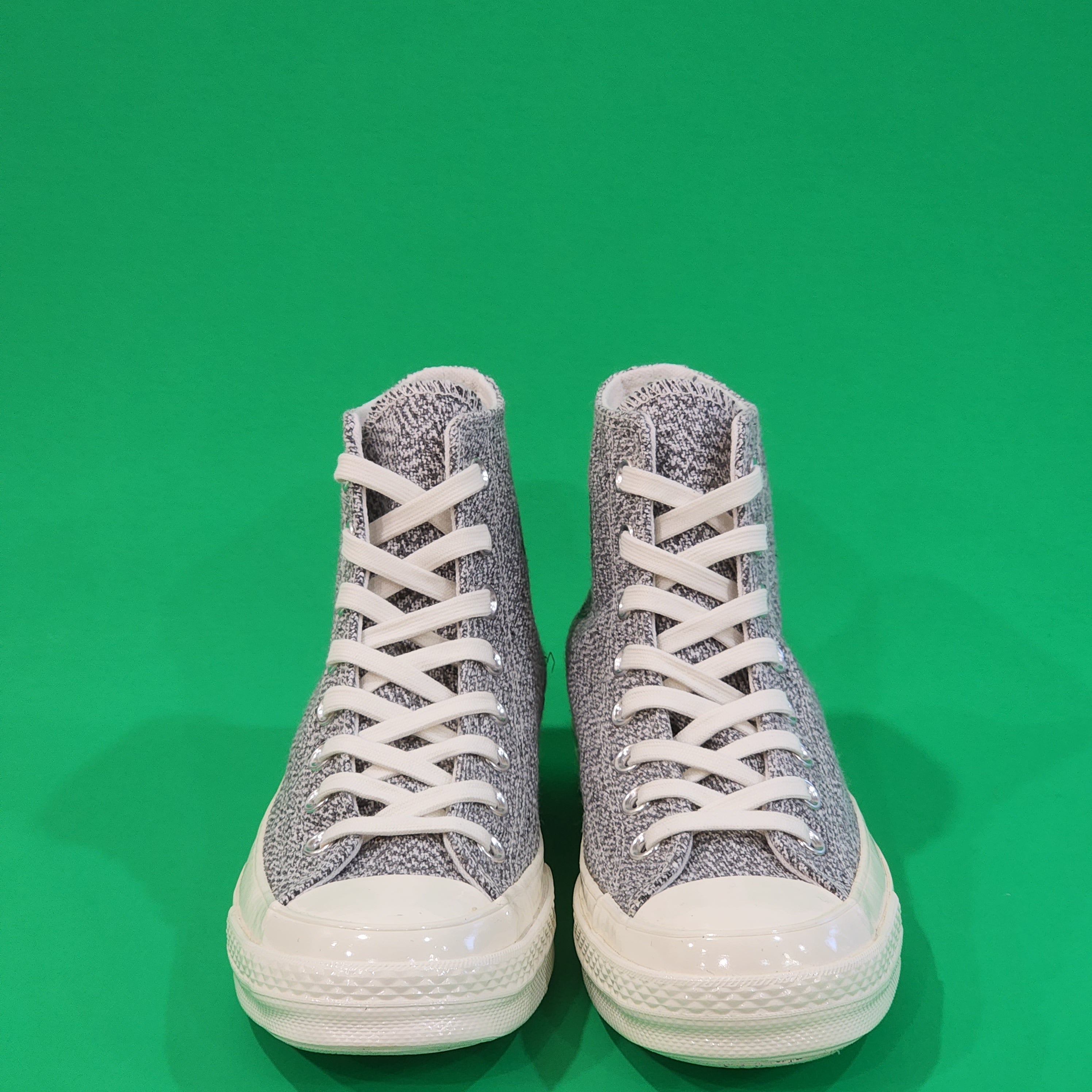 Converse Chuck 70 Hi Renew Cotton Gray Unisex Sneakers 166702C NWT