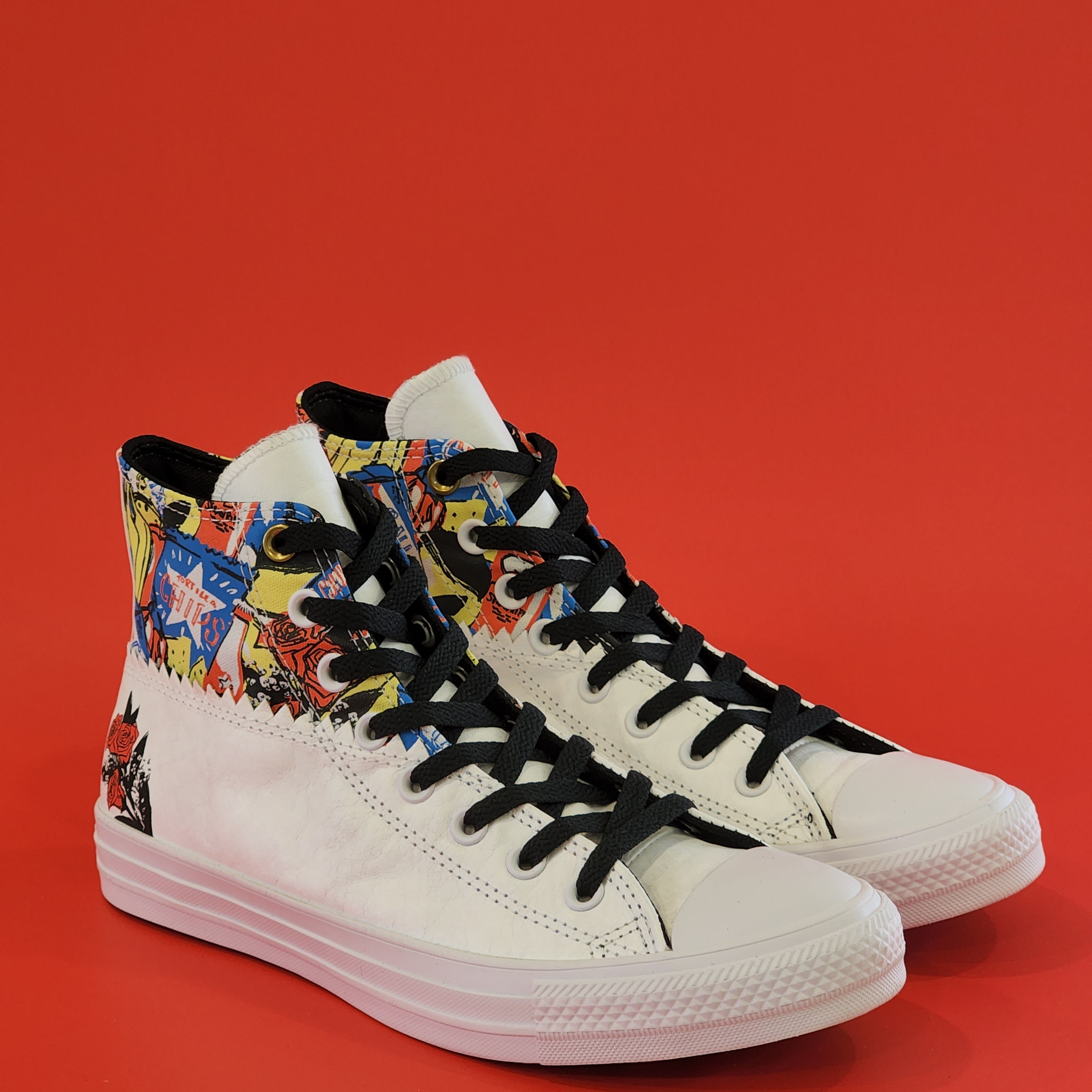 Converse CTAS Hi 'Mi Gente' Artwork Unisex Sneakers 171494C NWT