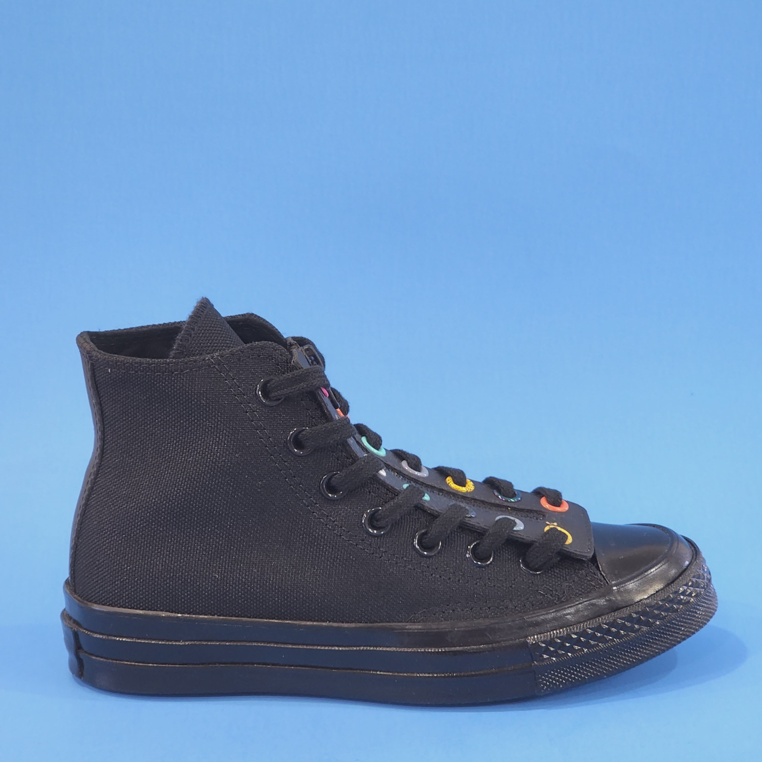 Converse Chuck 70 Hi Zip 'Surface Fusion Black' Women's Sneakers 571430C NWT