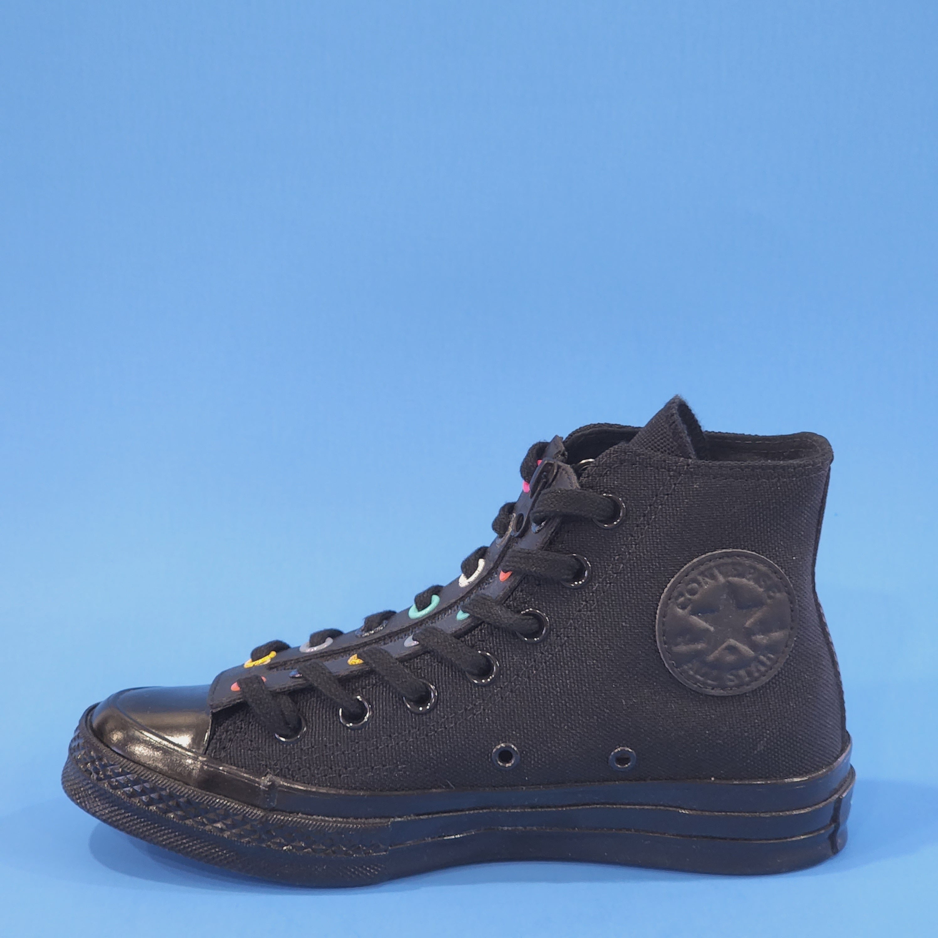 Converse Chuck 70 Hi Zip 'Surface Fusion Black' Women's Sneakers 571430C NWT