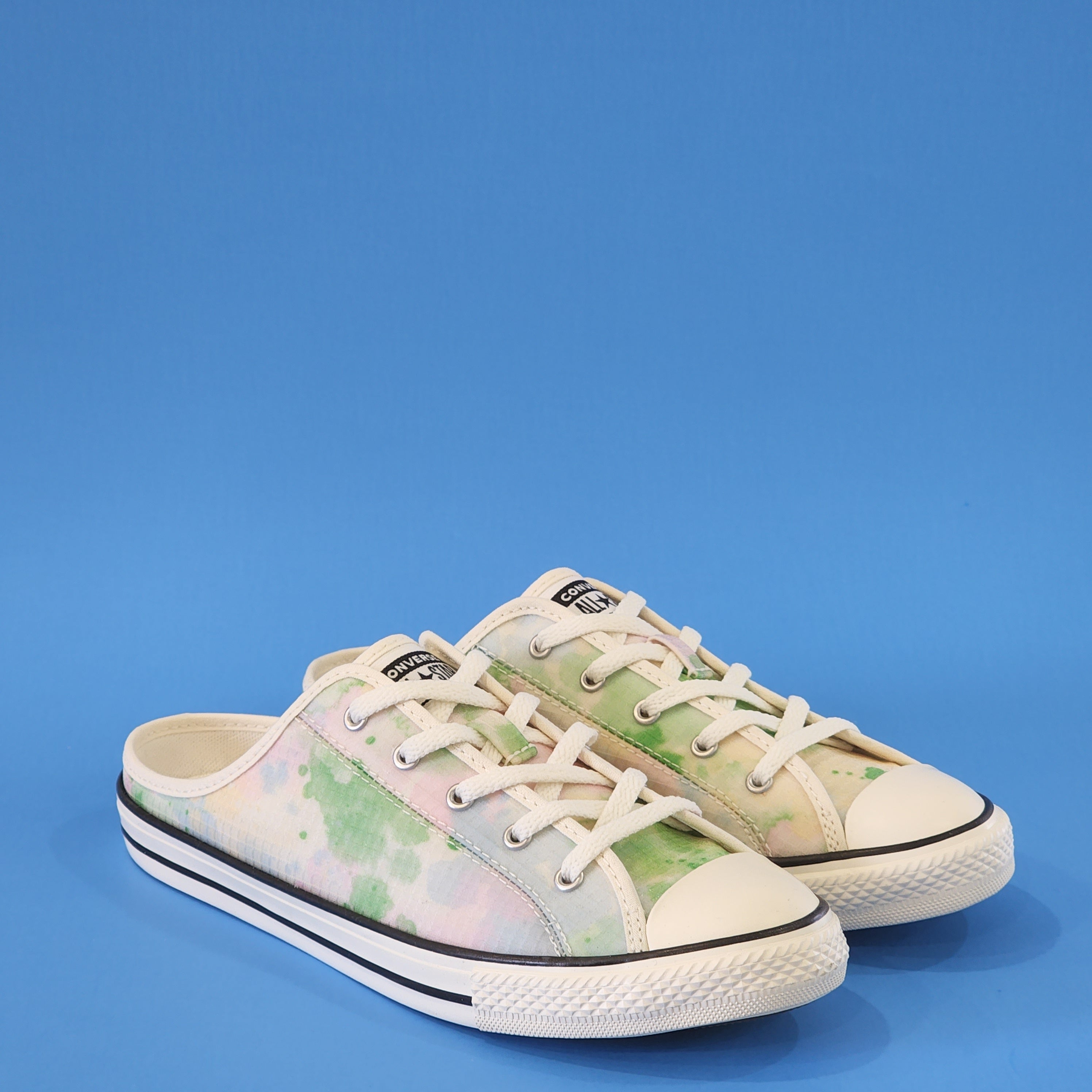 Converse CTAS Dainty Mule Slip 'Washed Florals' Sneakers 571184C NWT