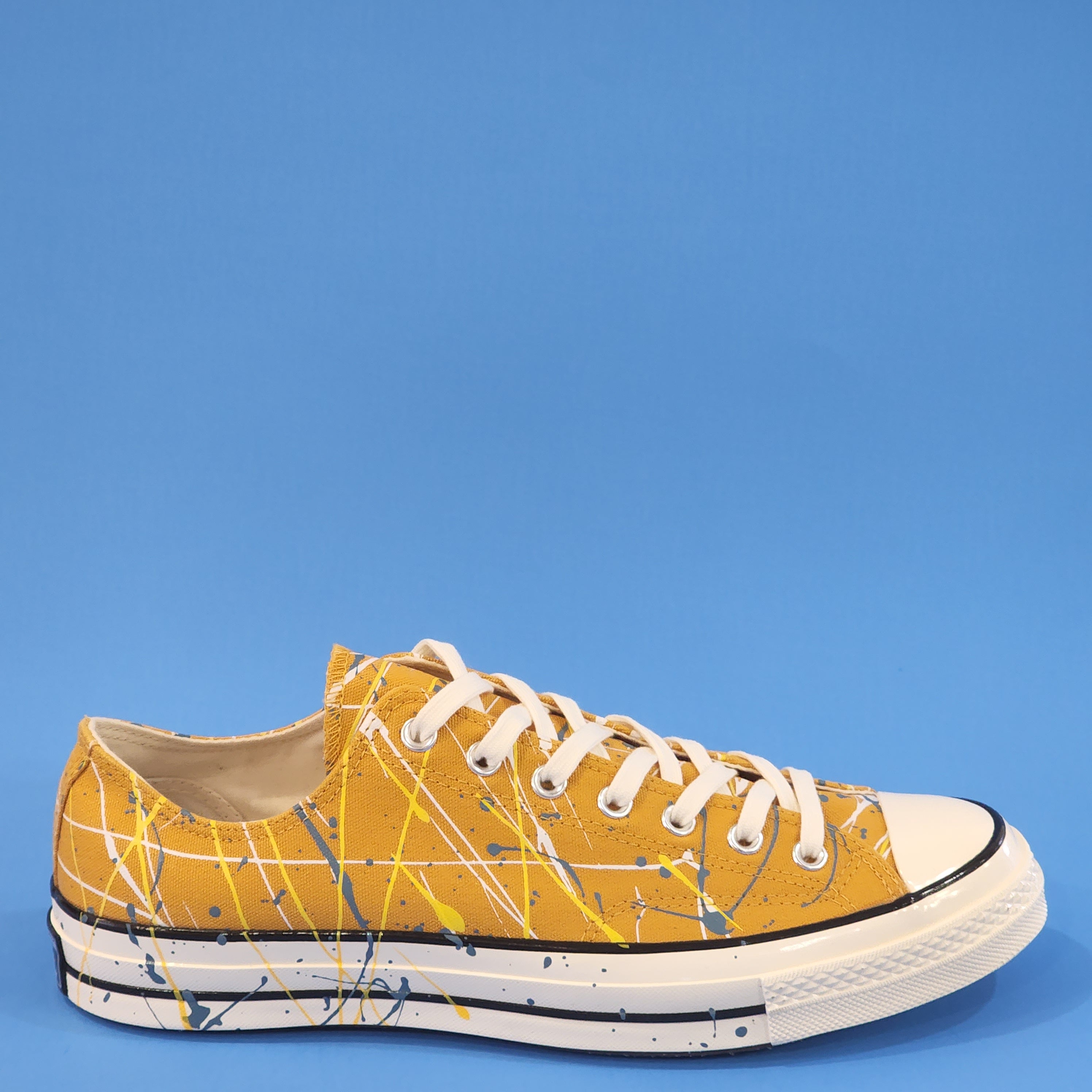 Converse Chuck 70 Low Ox Paint Splatter Unisex Sneakers 170804C NWT