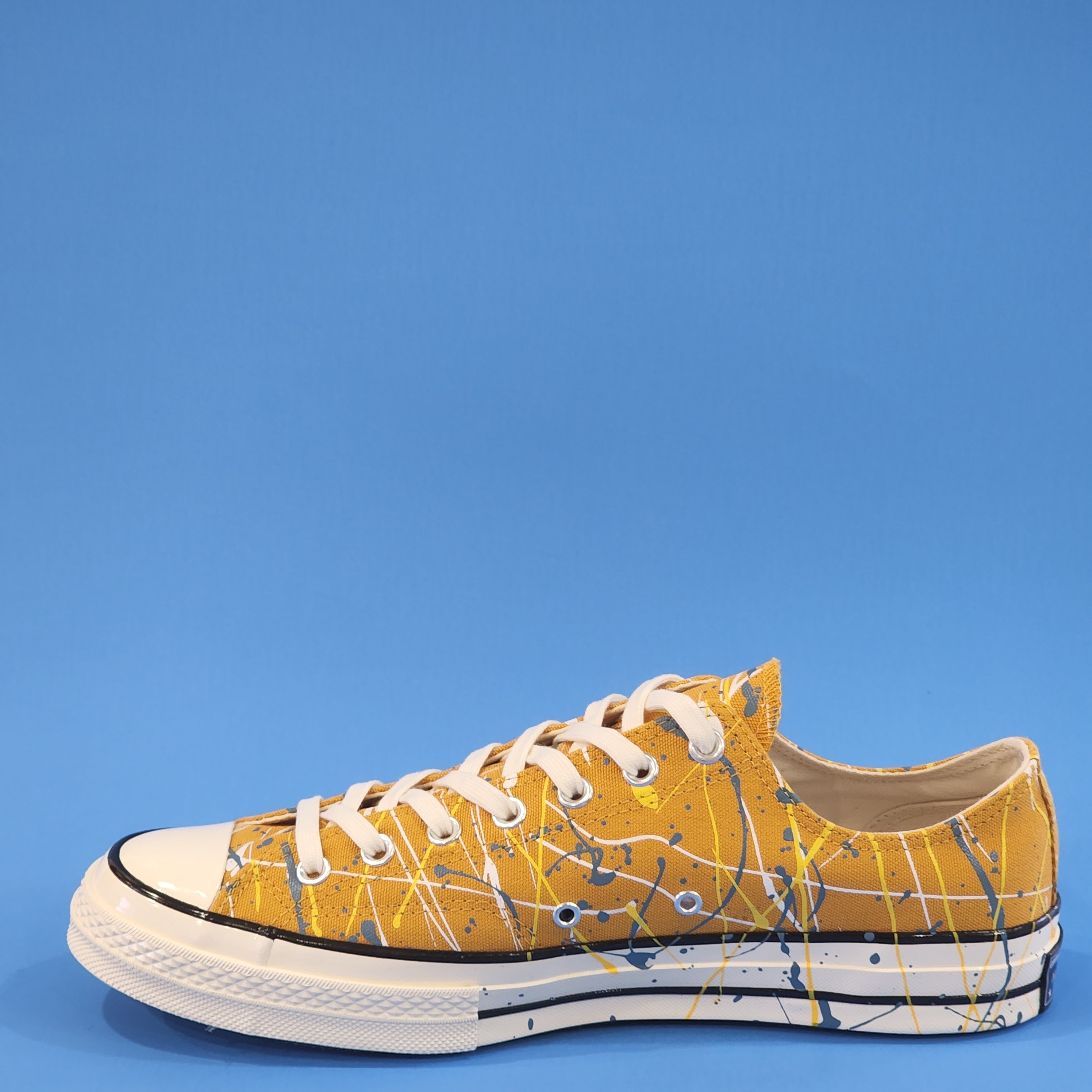 Converse Chuck 70 Low Ox Paint Splatter Unisex Sneakers 170804C NWT