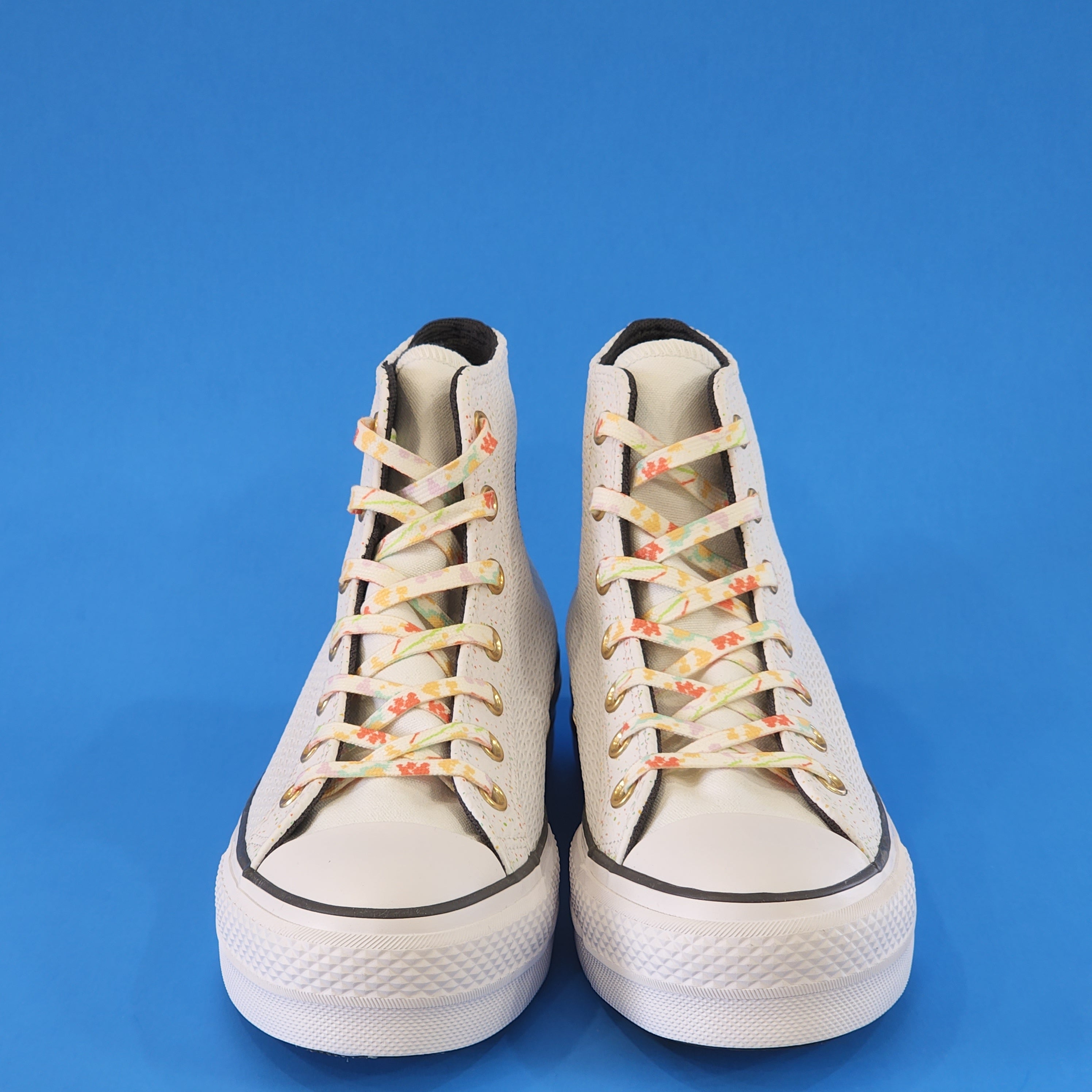 Converse CTAS Hi Lift Splatter Women's Platform Sneakers A02561C NWT