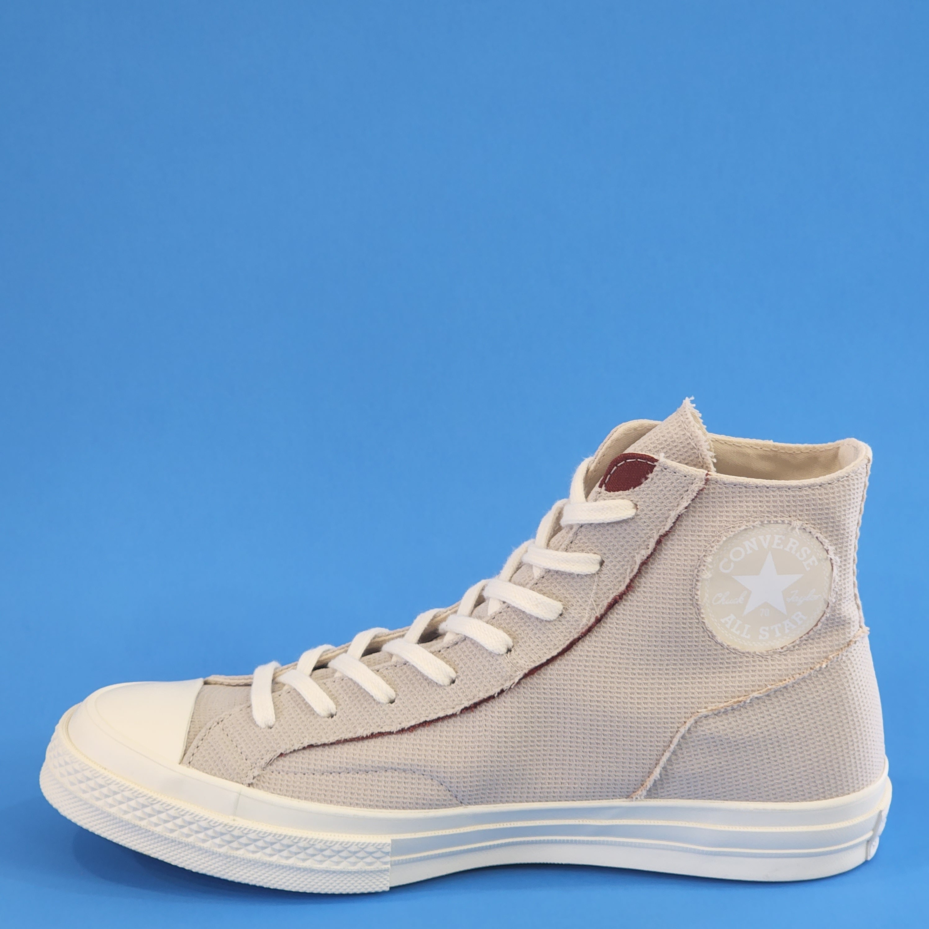 Converse Chuck 70 Hi Tri-Panel 'Light Silver' Unisex Sneakers 172936C NWT