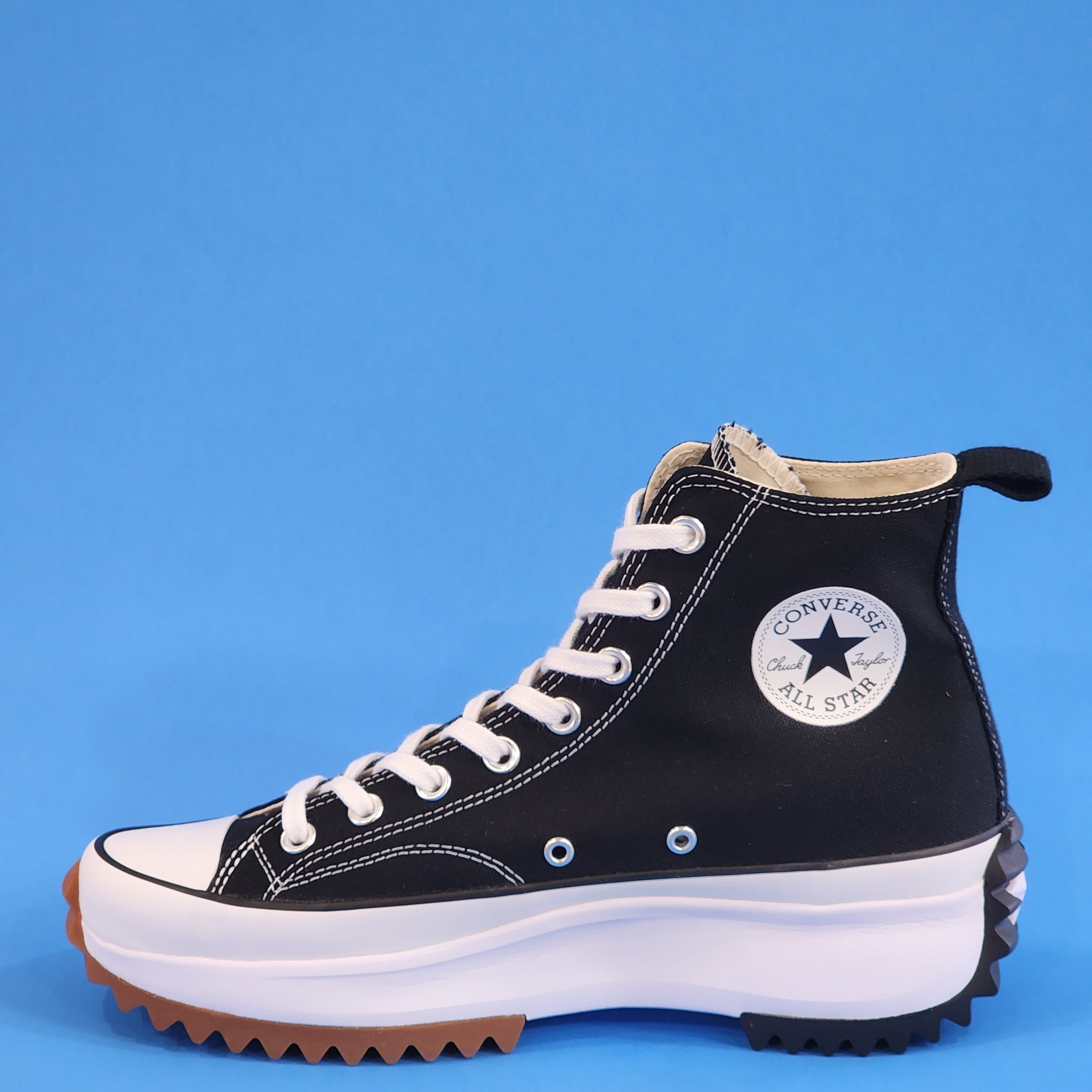 Converse Run Star Hike High Black Gum Unisex Unisex Platform Sneaker 166800C NWT