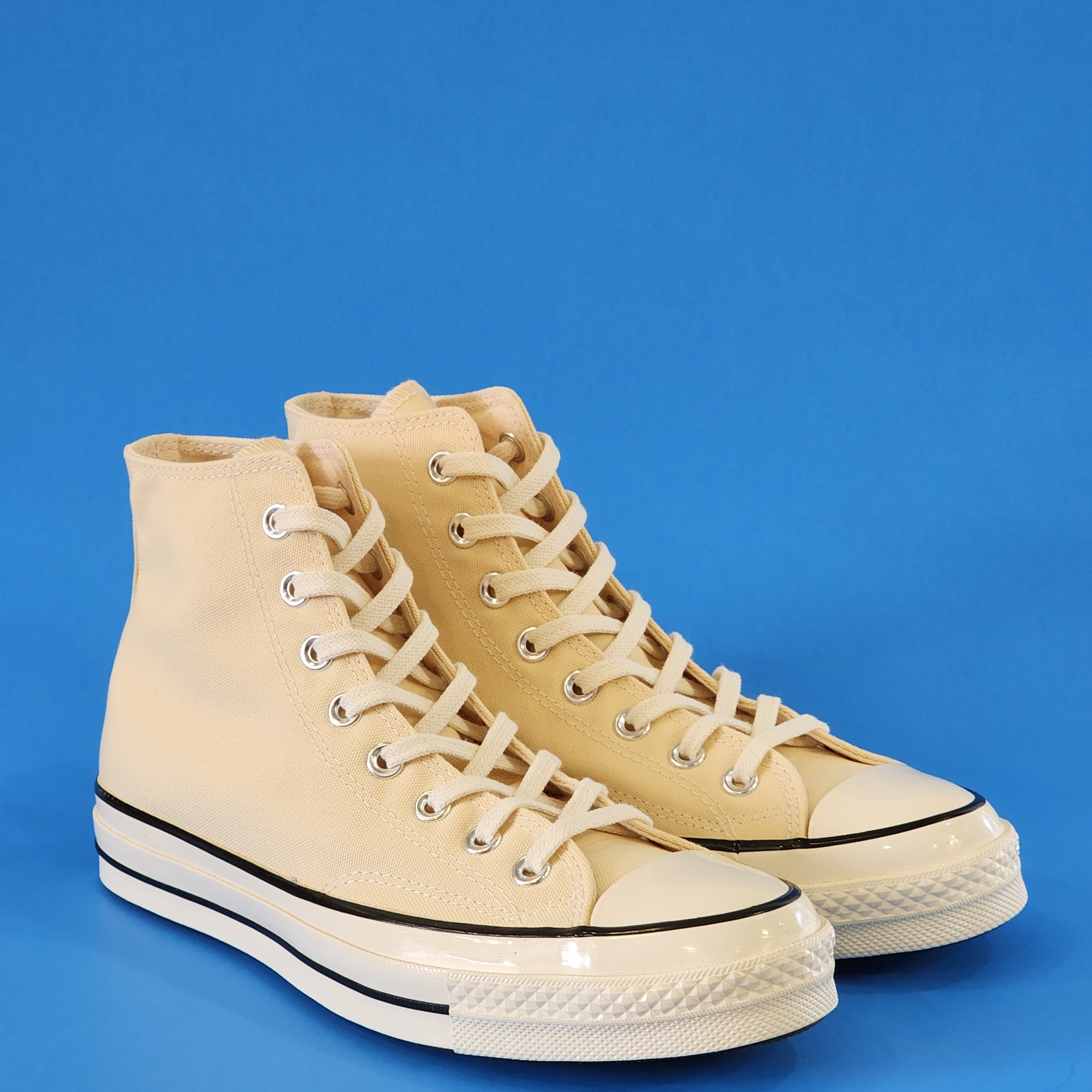 Converse Chuck 70 Hi Recycled Canvas Lemon Drop Unisex Sneakers A00458C NWT