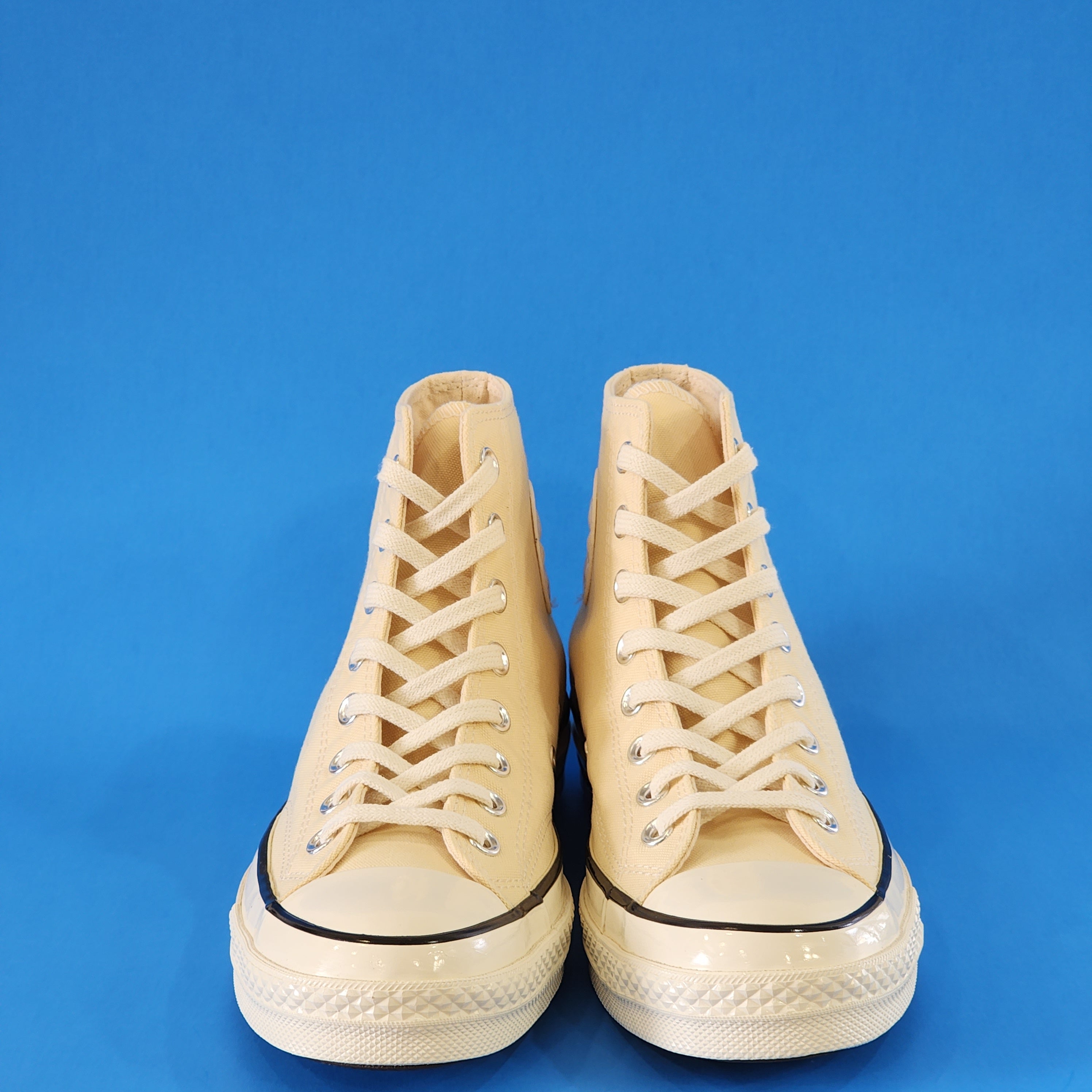 Converse Chuck 70 Hi Recycled Canvas Lemon Drop Unisex Sneakers A00458C NWT