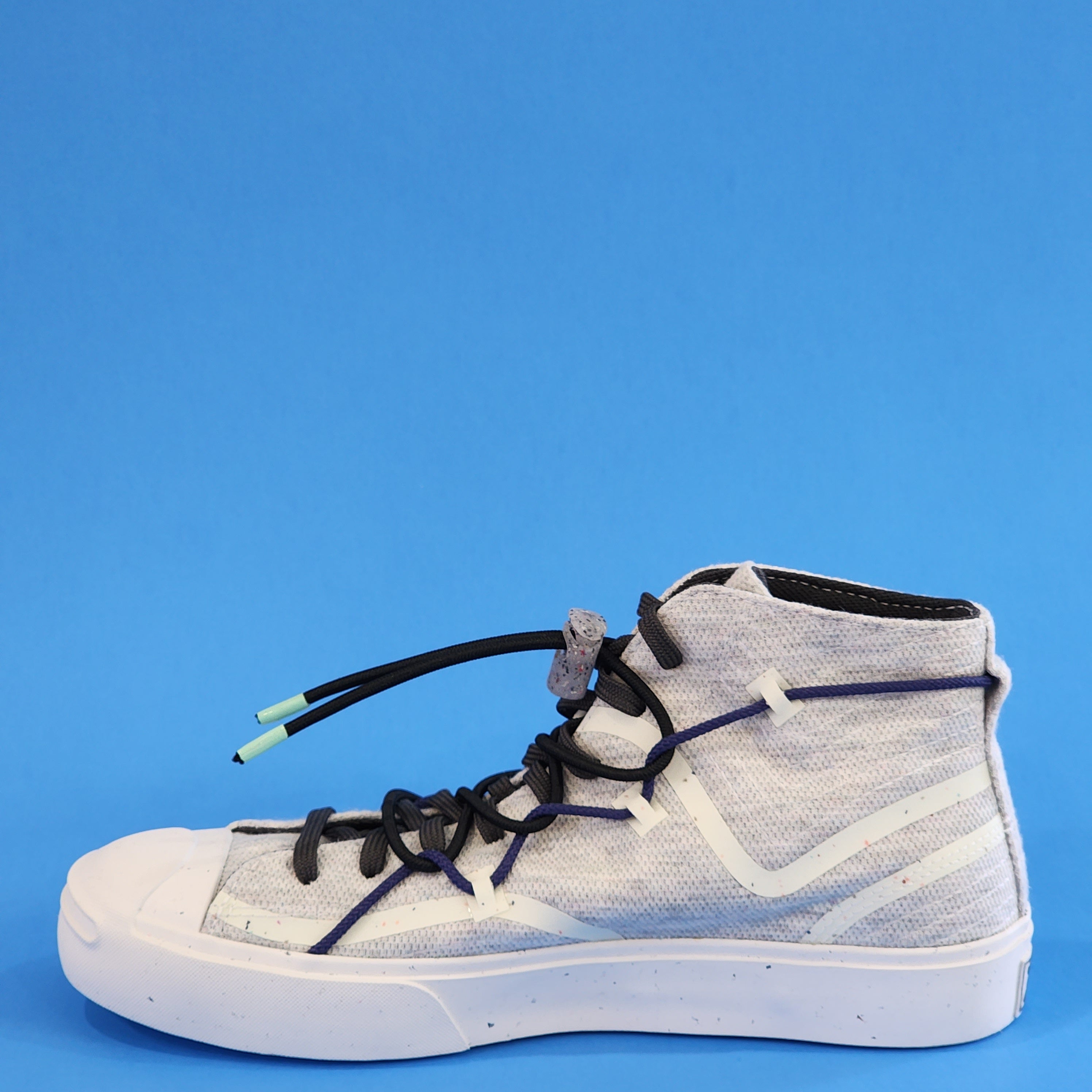 Converse Jack Purcell Rally Mid 'White Storm Wind' Unisex Sneakers 170947C NWT