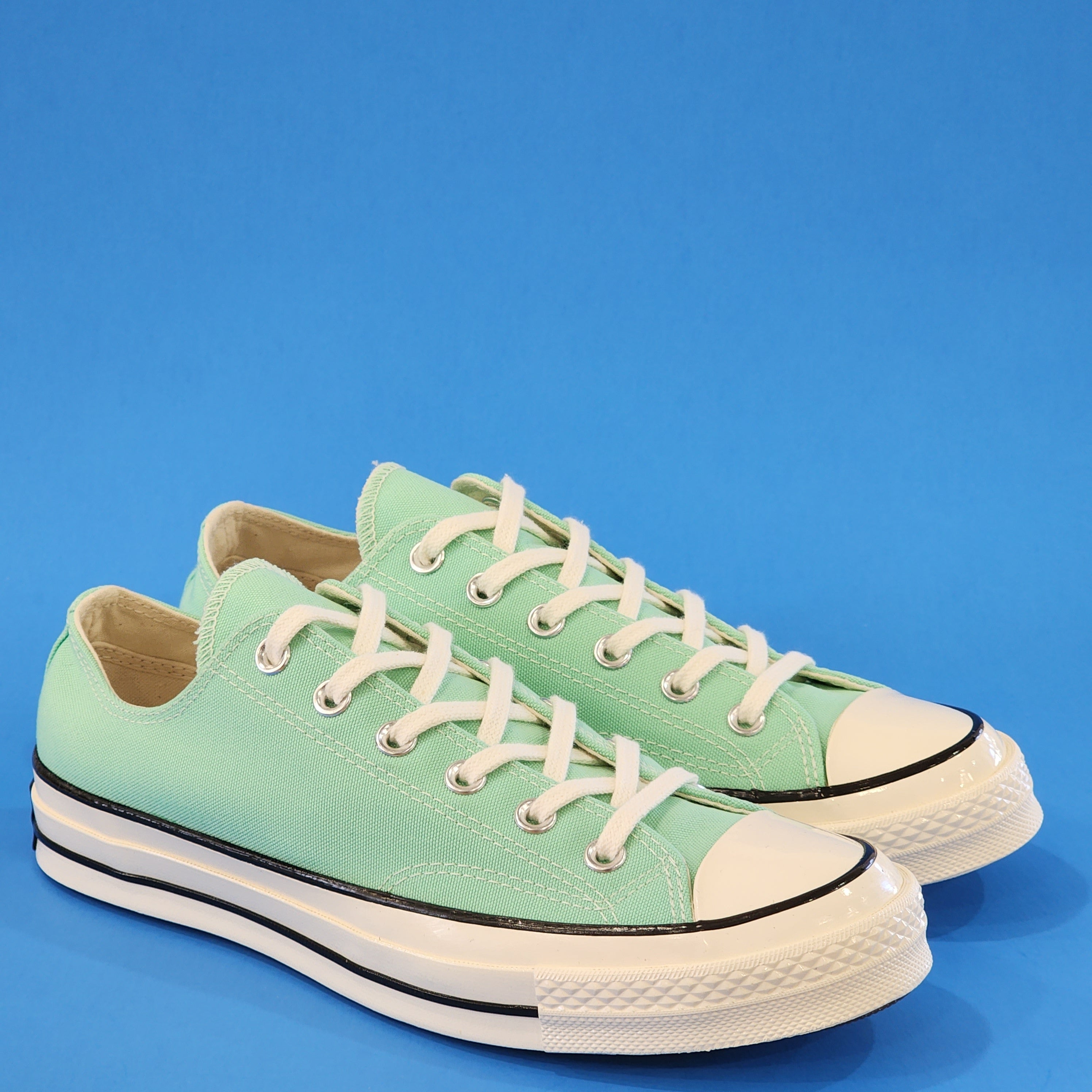 Converse Chuck 70 Low Ox Prism Green Canvas Unisex Sneakers A00750C NWT