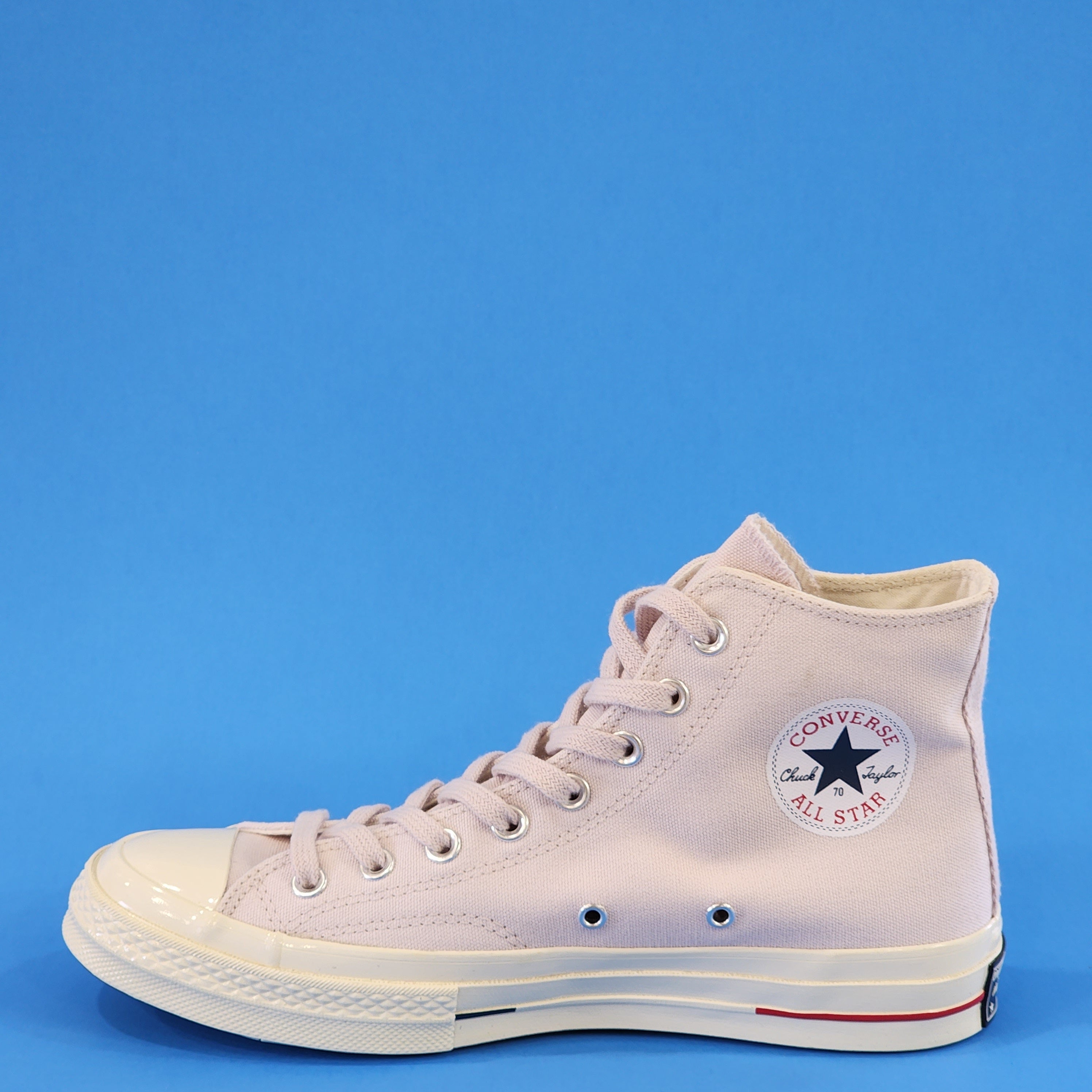 Converse Chuck 70 Hi Barely Rose Canvas Unisex Sneakers 160492C NWT