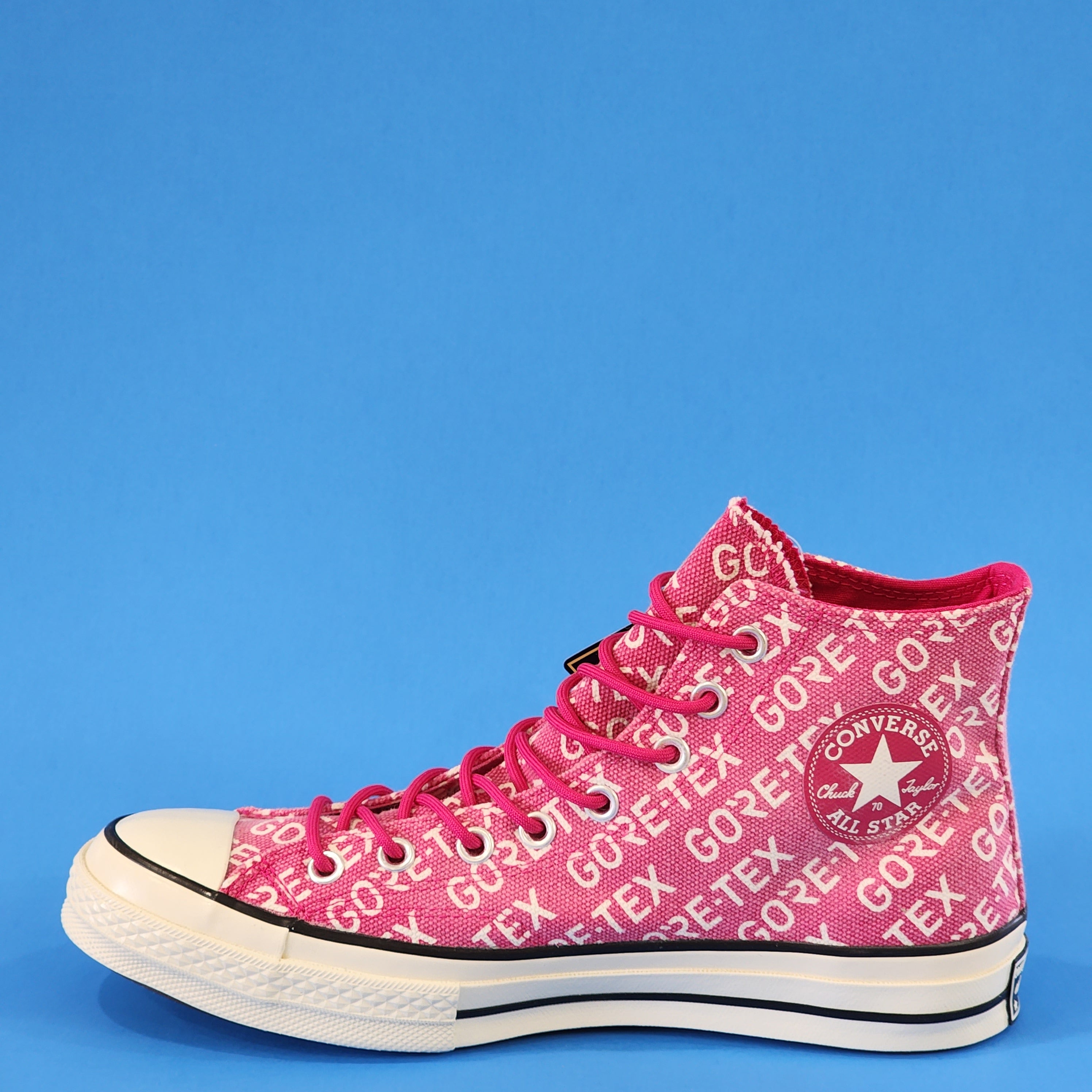 Converse Chuck 70 Hi Gore-Tex Print Pink Unisex Sneakers 162352C NWT