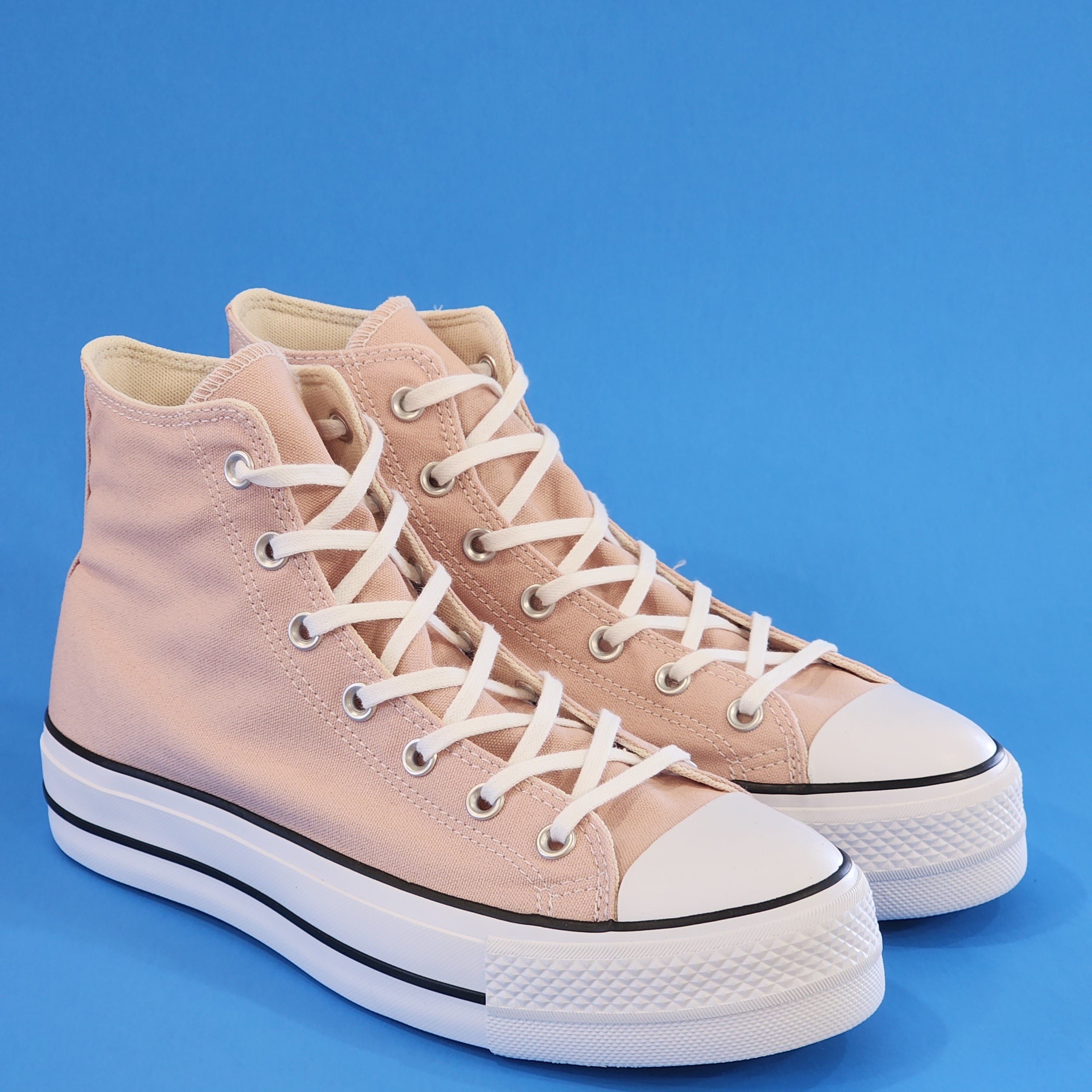 Converse CTAS Hi Platform Lift Pink Clay Women's Platform Sneakers 572721C NWT