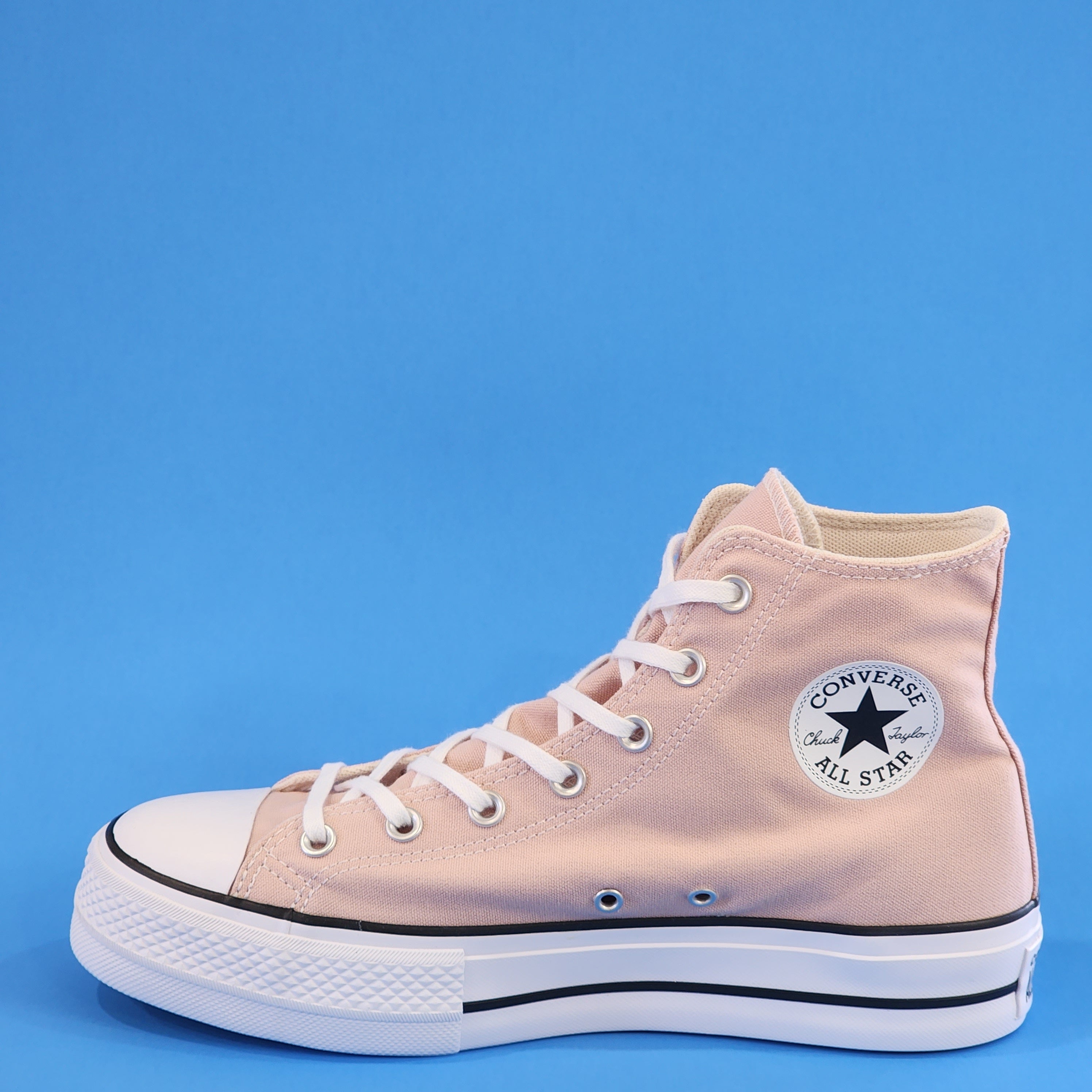 Converse CTAS Hi Platform Lift Pink Clay Women's Platform Sneakers 572721C NWT