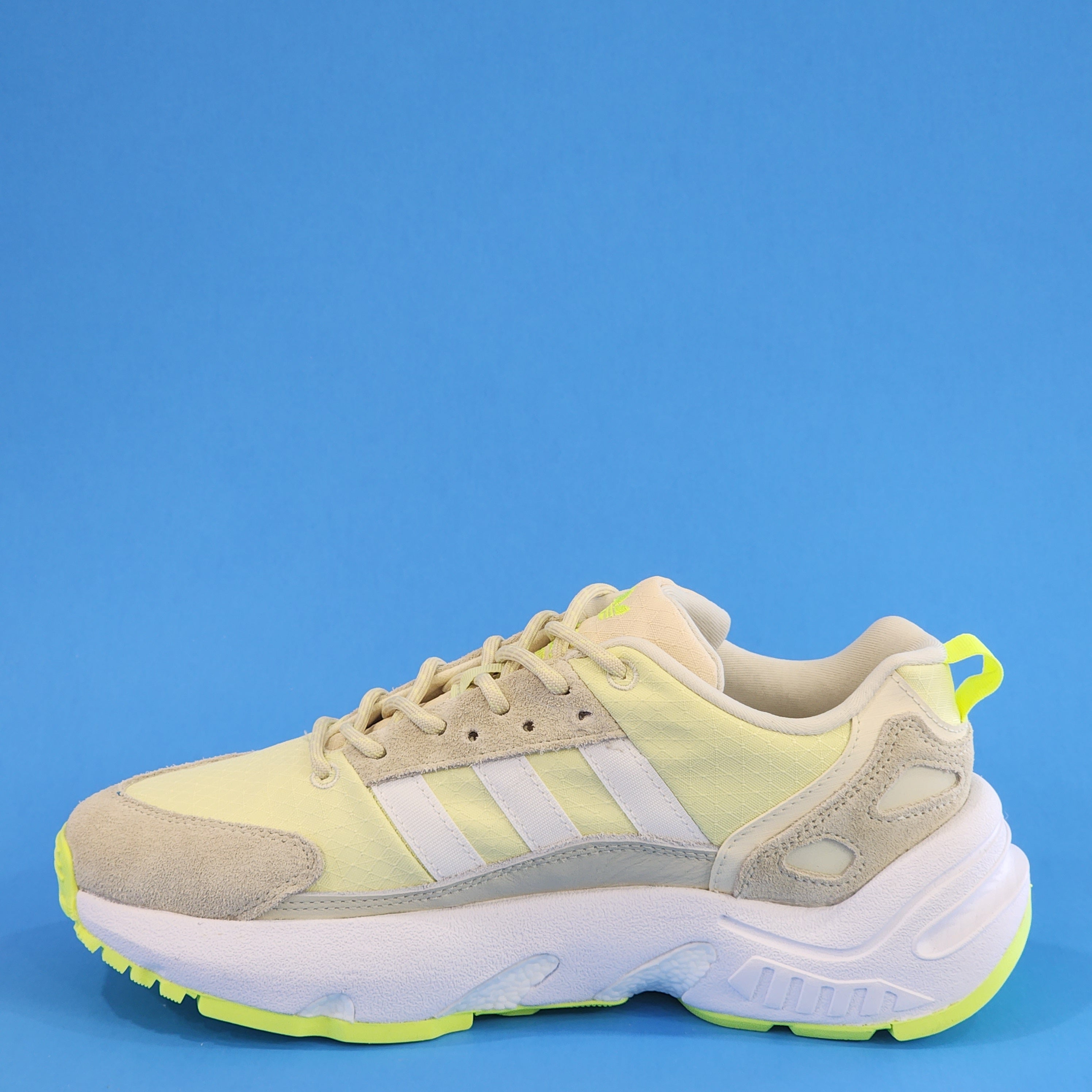 Adidas ZX 22 BOOST Sand/Cloud White/Yellow Tint Women's Sneakers GW8317 NWT