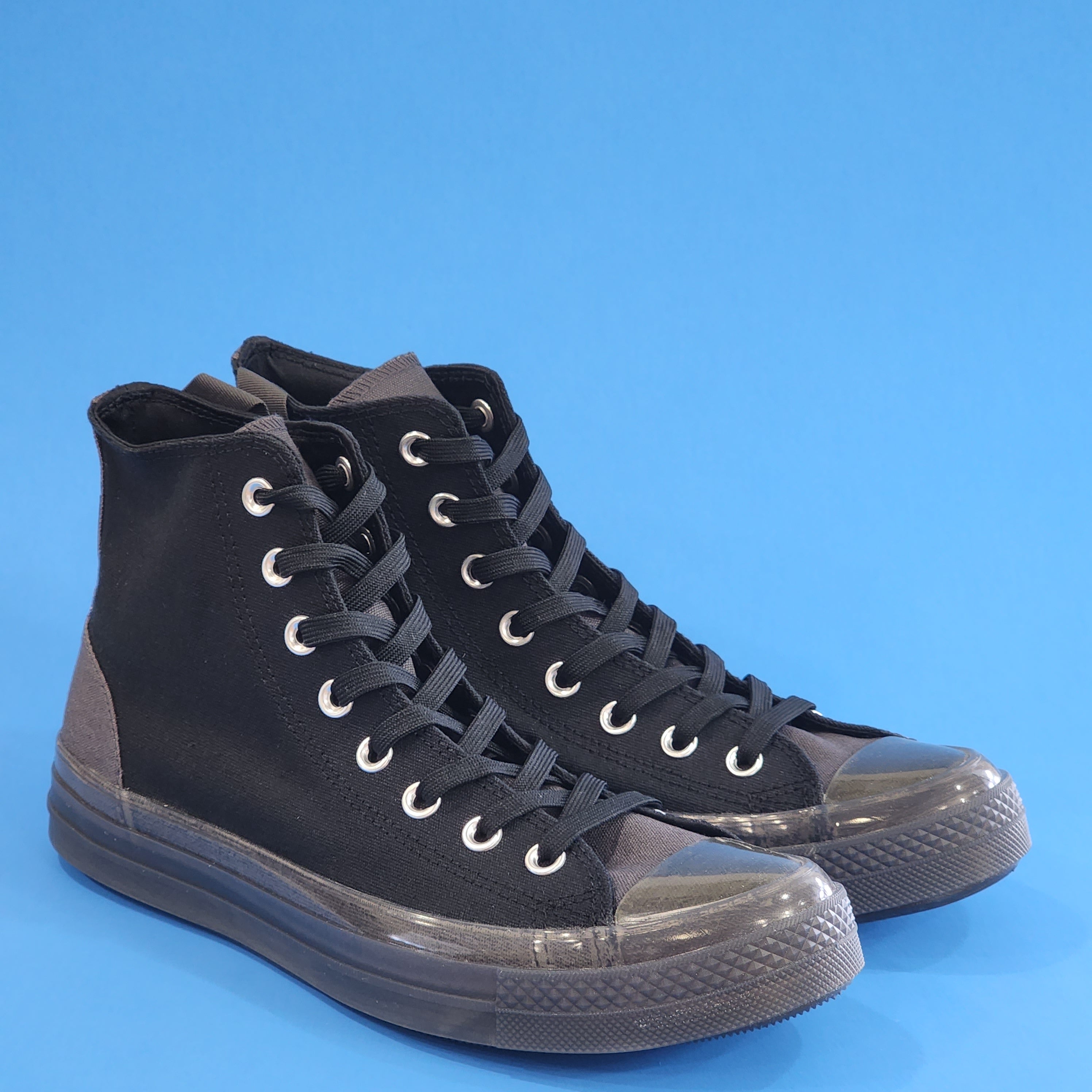 Converse CTAS CX Hi Black/Storm Wind/Black Canvas Unisex Sneakers 172470C NWT