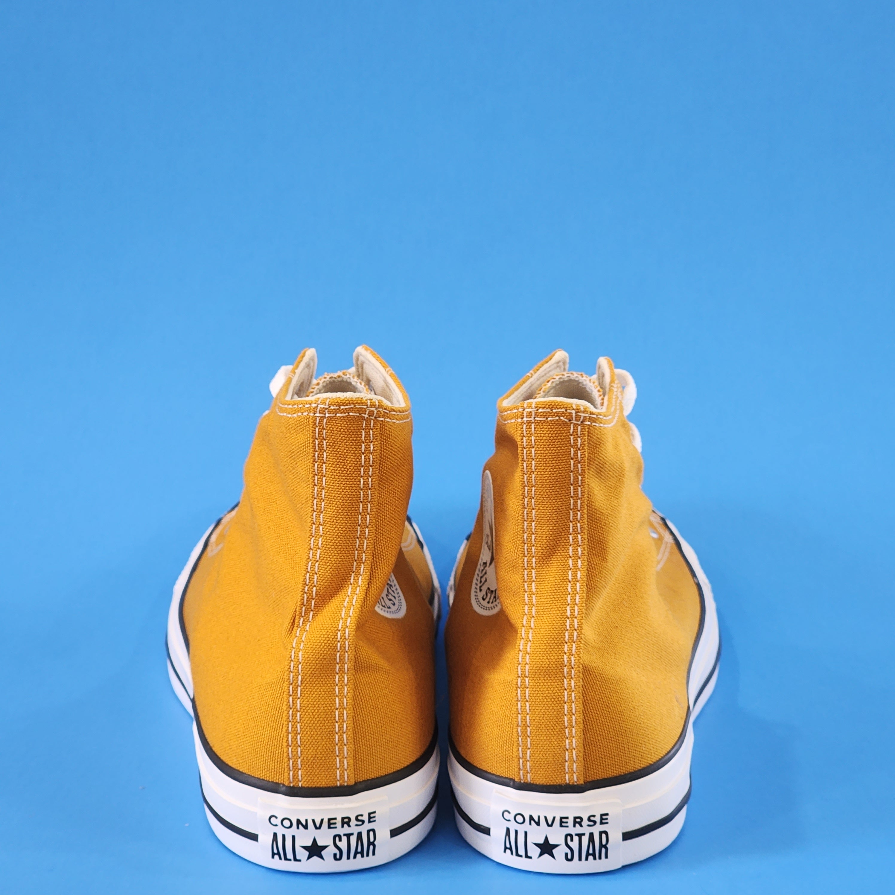 Converse CTAS Hi Seasonal Color 'Saffron Yellow' Unisex Sneakers 168573F NWT