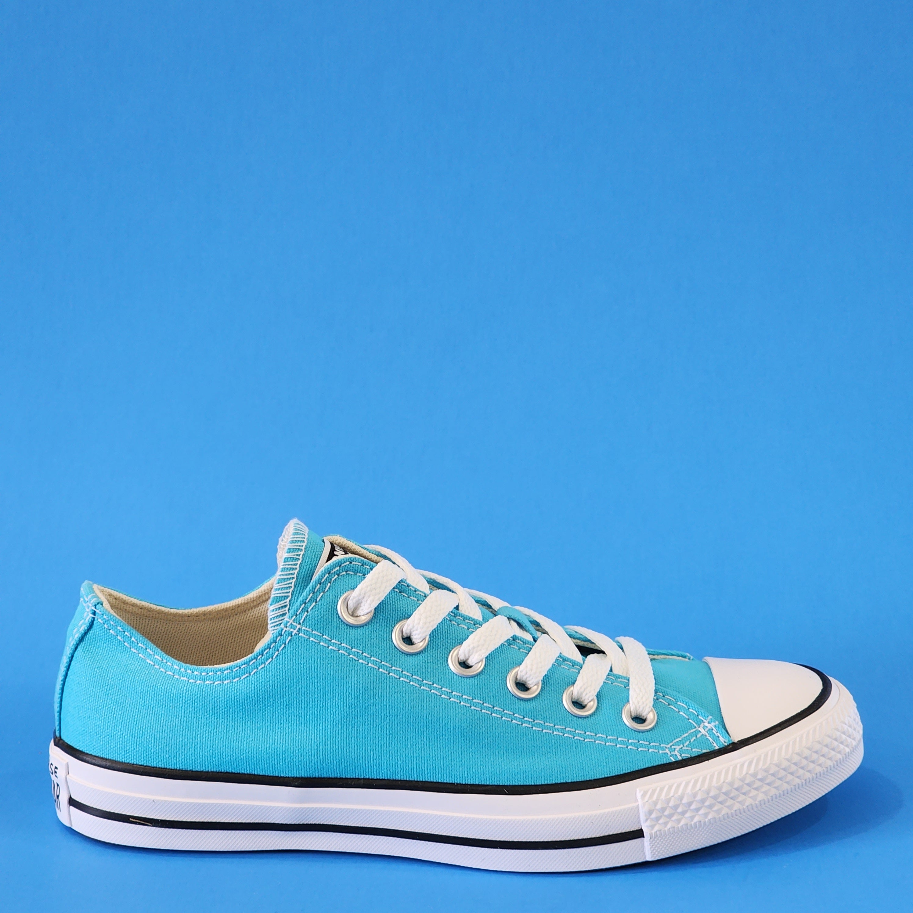 Converse CTAS Low Ox Seasonal Color Fly Blue Canvas Unisex Sneakers A00463C NWT