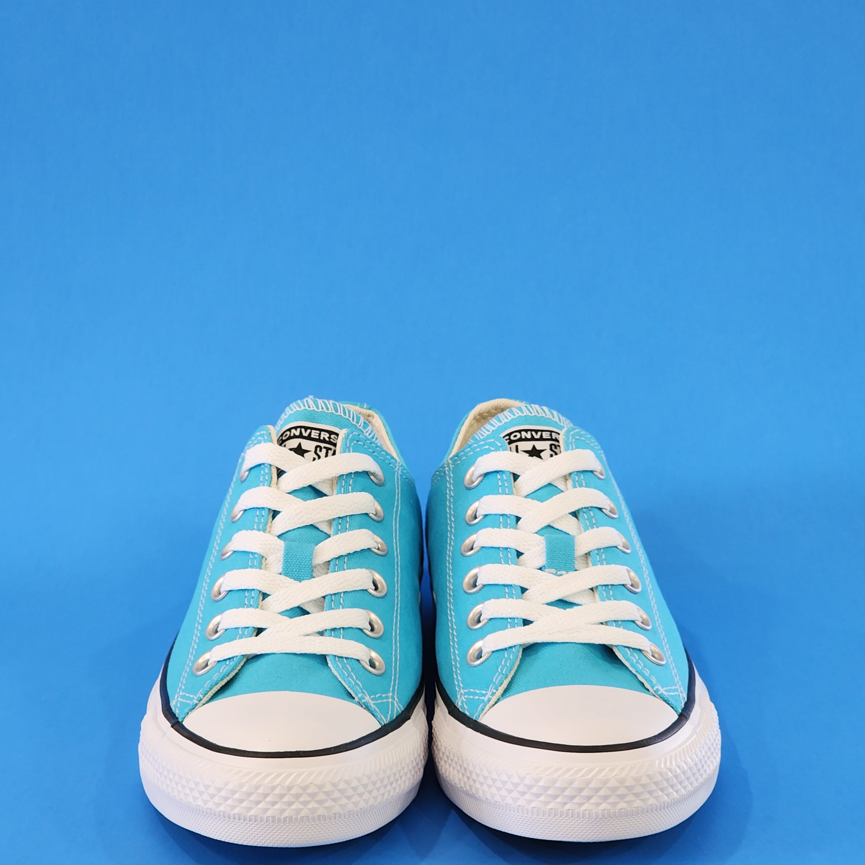 Converse CTAS Low Ox Seasonal Color Fly Blue Canvas Unisex Sneakers A00463C NWT