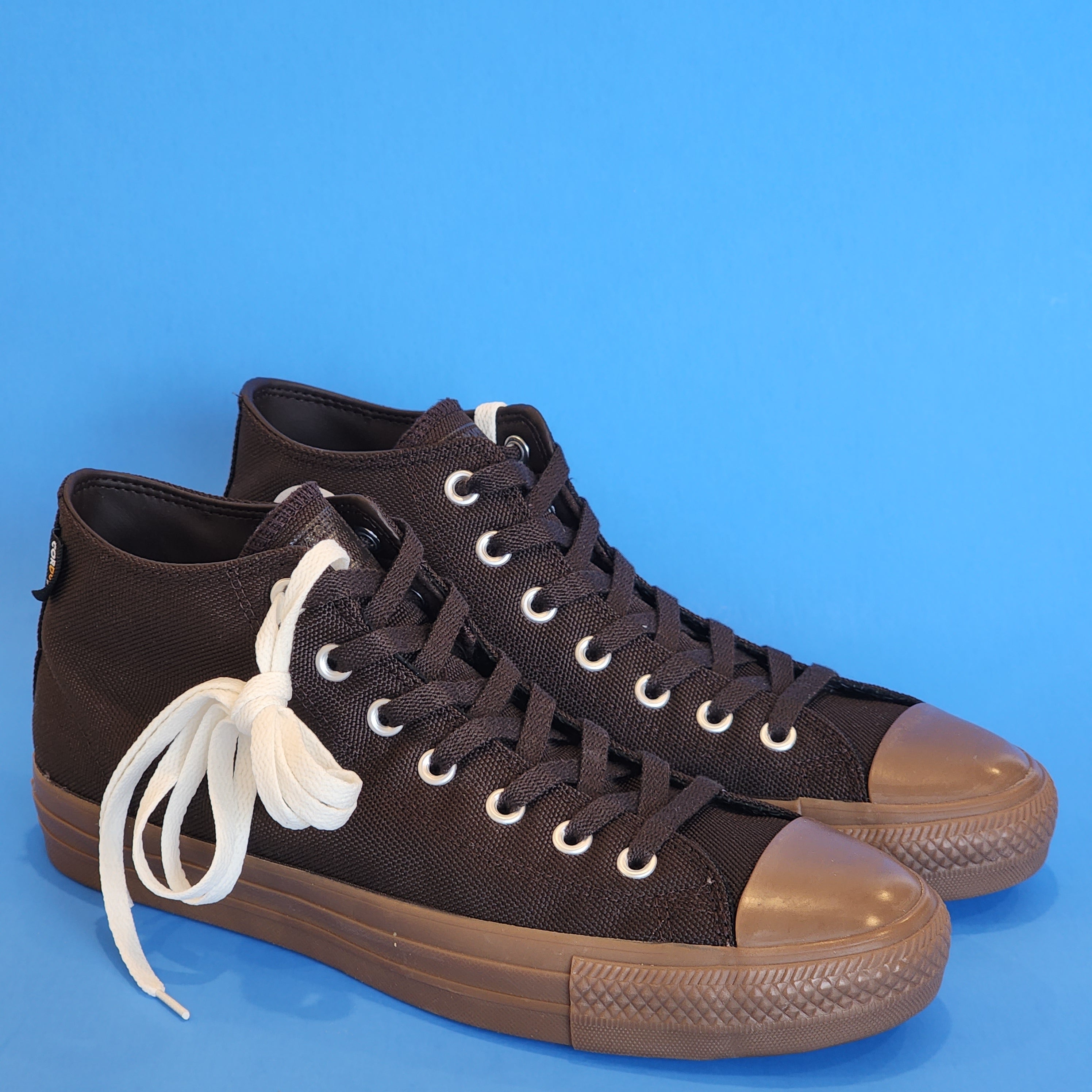 Converse CONS CTAS Pro Mid Velvet Brown Unisex Skate Sneakers A03224C NWT