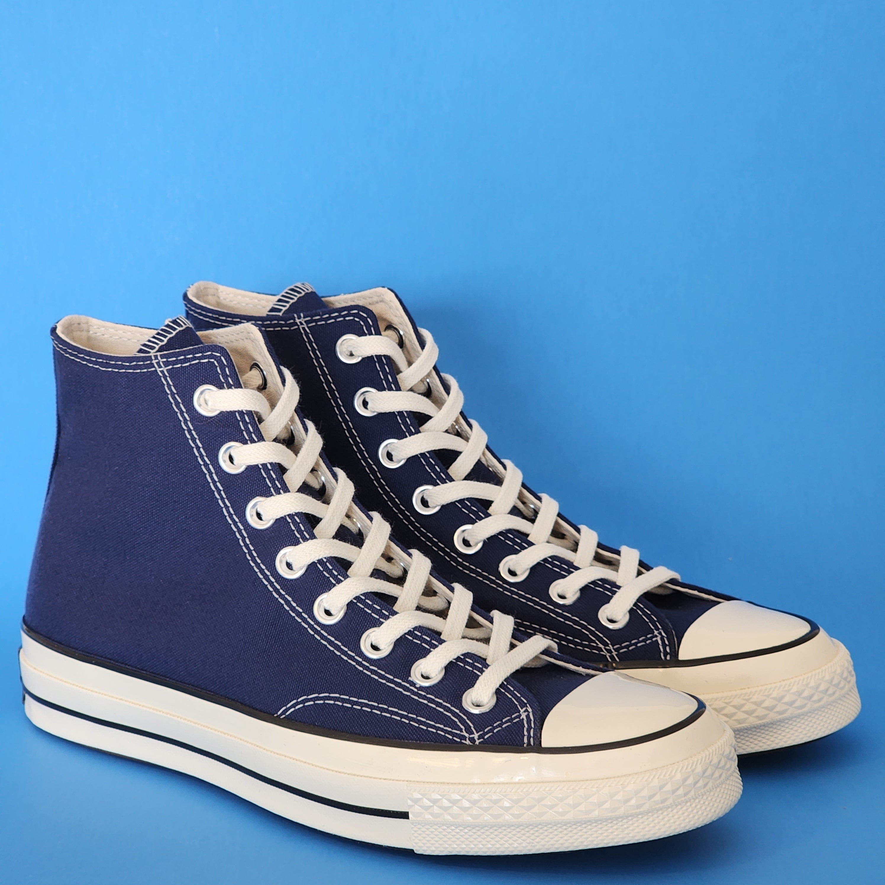 Converse Chuck 70 Hi Midnight Navy/Egret/Black Unisex Sneakers 172676C NWT