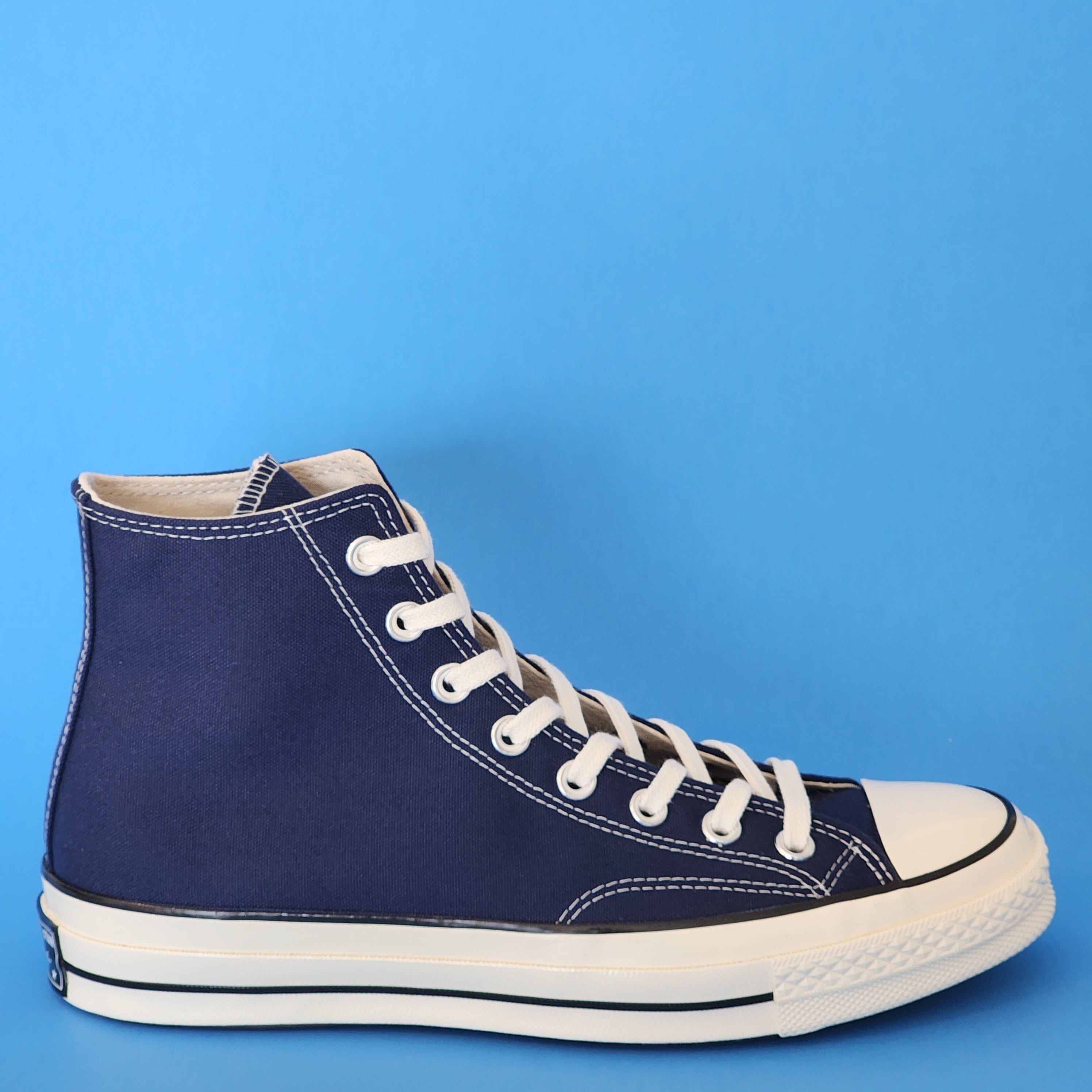 Converse Chuck 70 Hi Midnight Navy/Egret/Black Unisex Sneakers 172676C NWT