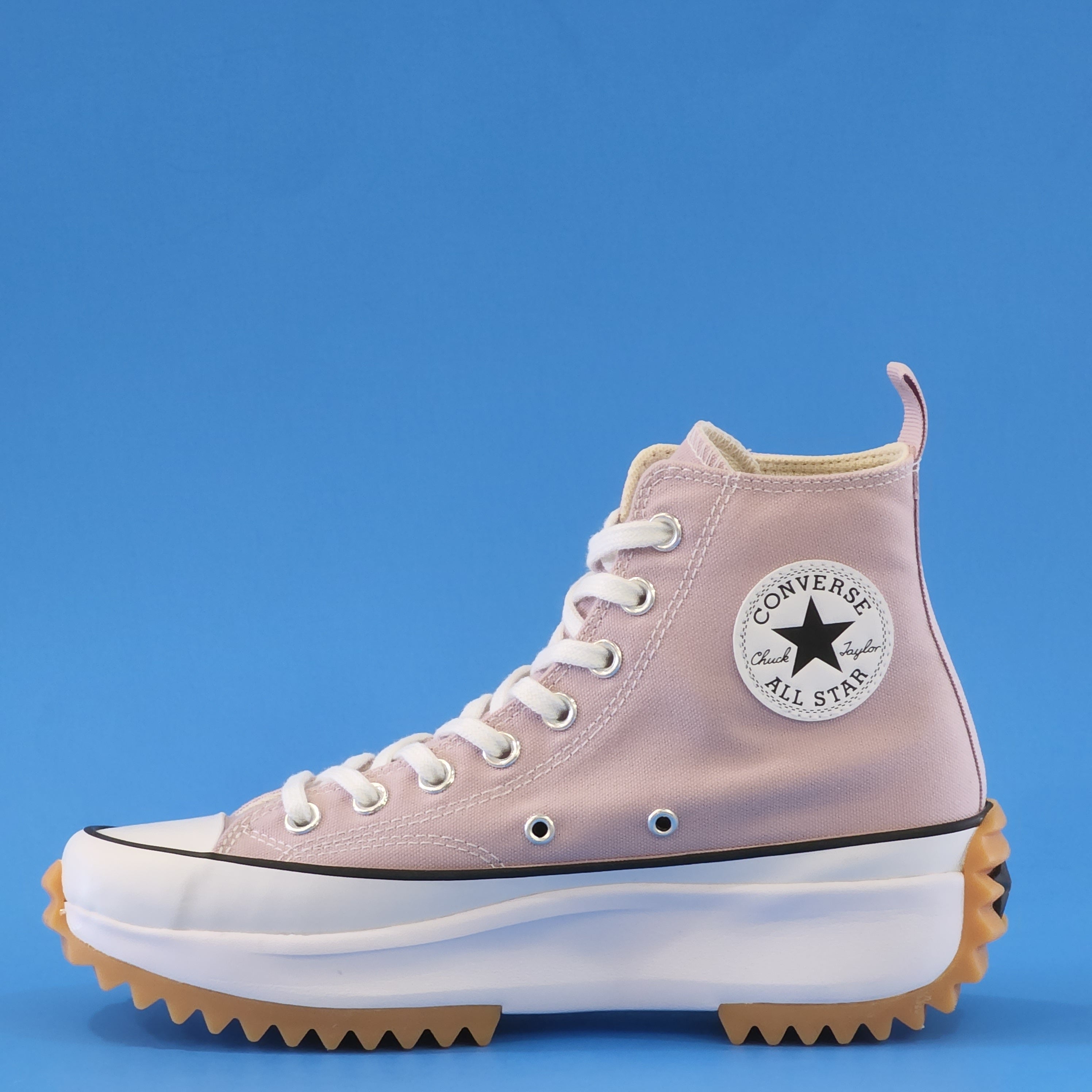 Converse Run Star Hike Hi 'Himalayan Salt' Pink Platform Sneakers 171668C NWT